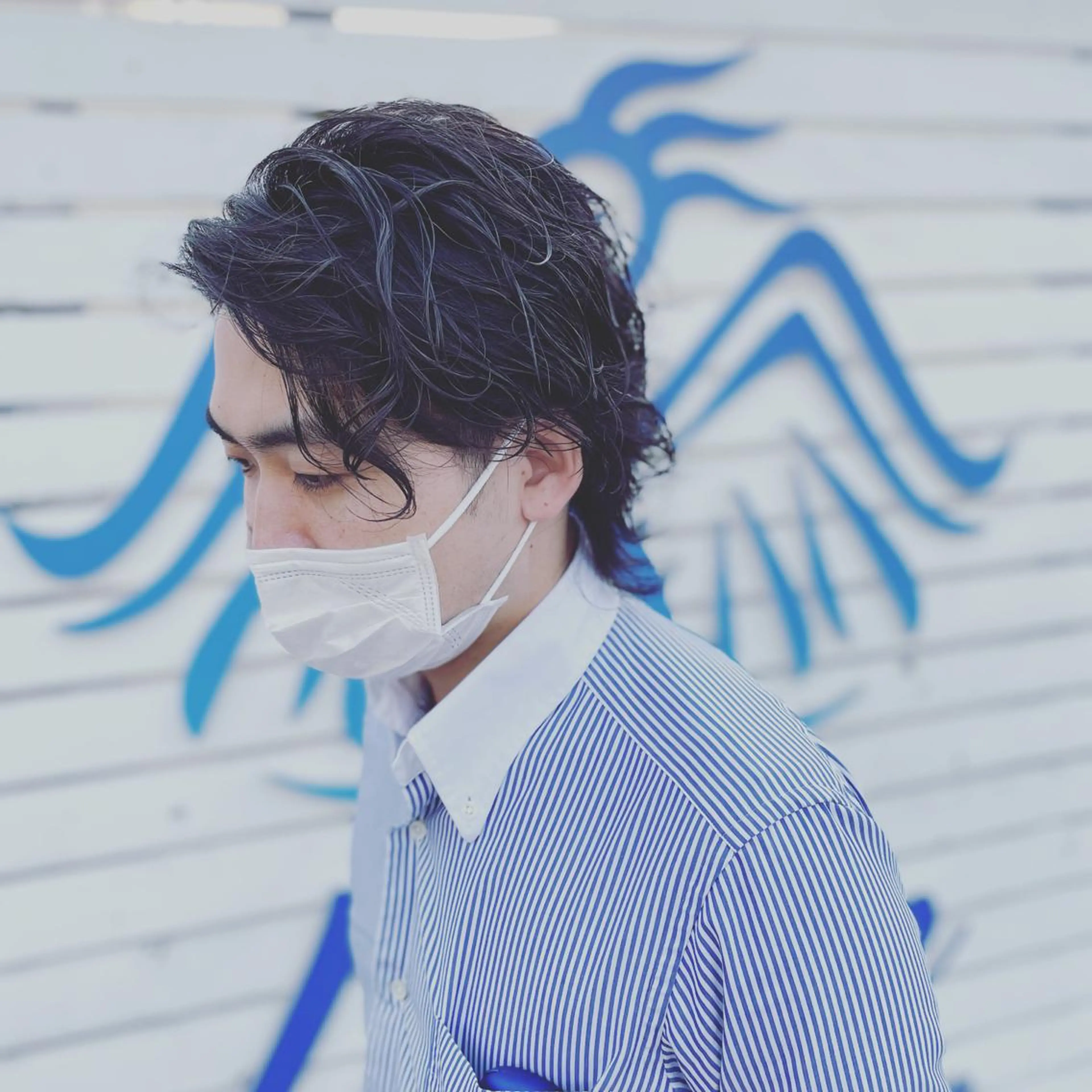ショート パーマ メンズ ✨縮毛矯正メニュー 追加 中山大輔✨のヘアスタイル