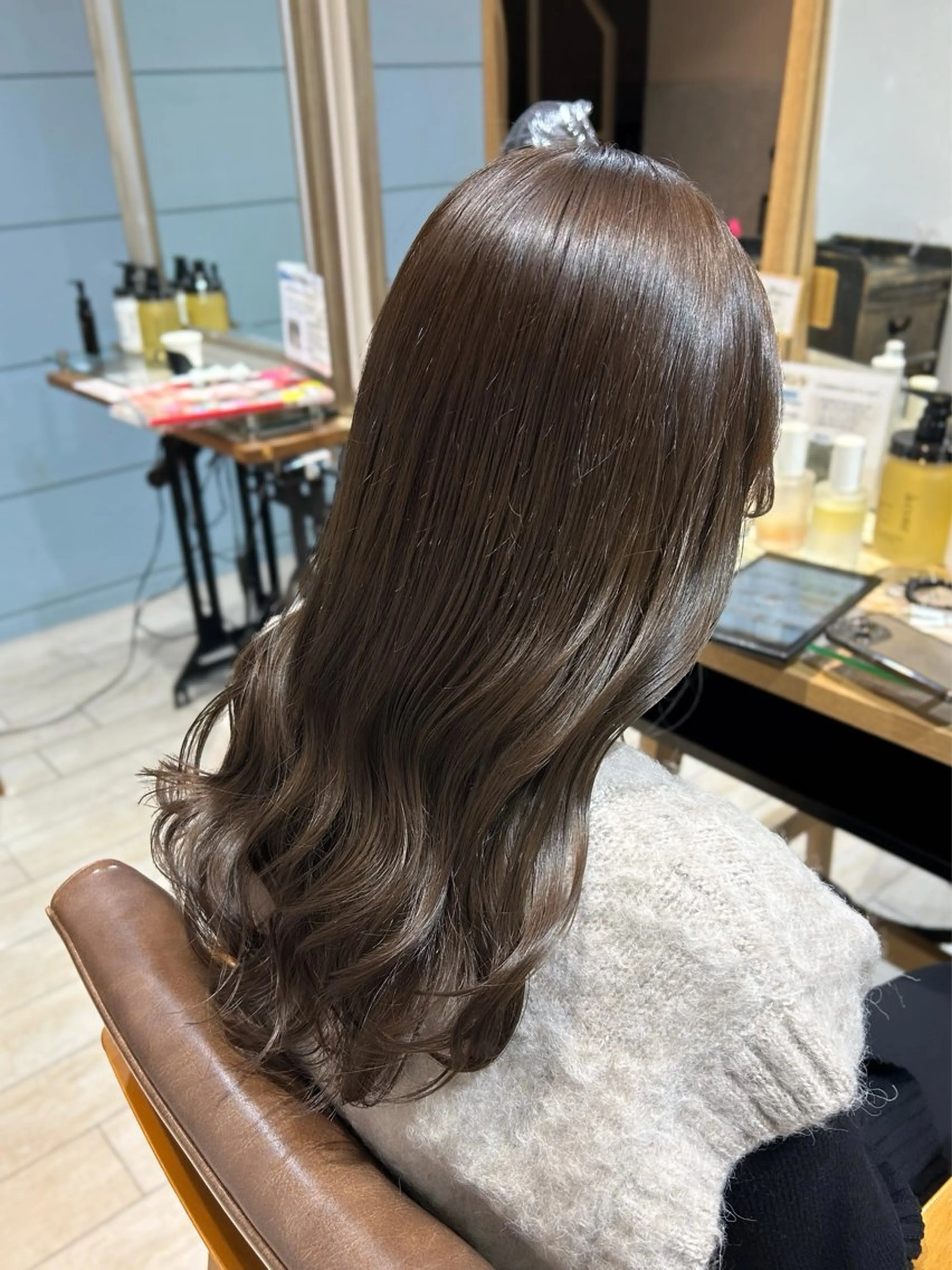 ロング カラー カット ヘアカラー トリートメント Ami 🕊‎✨のヘアスタイル