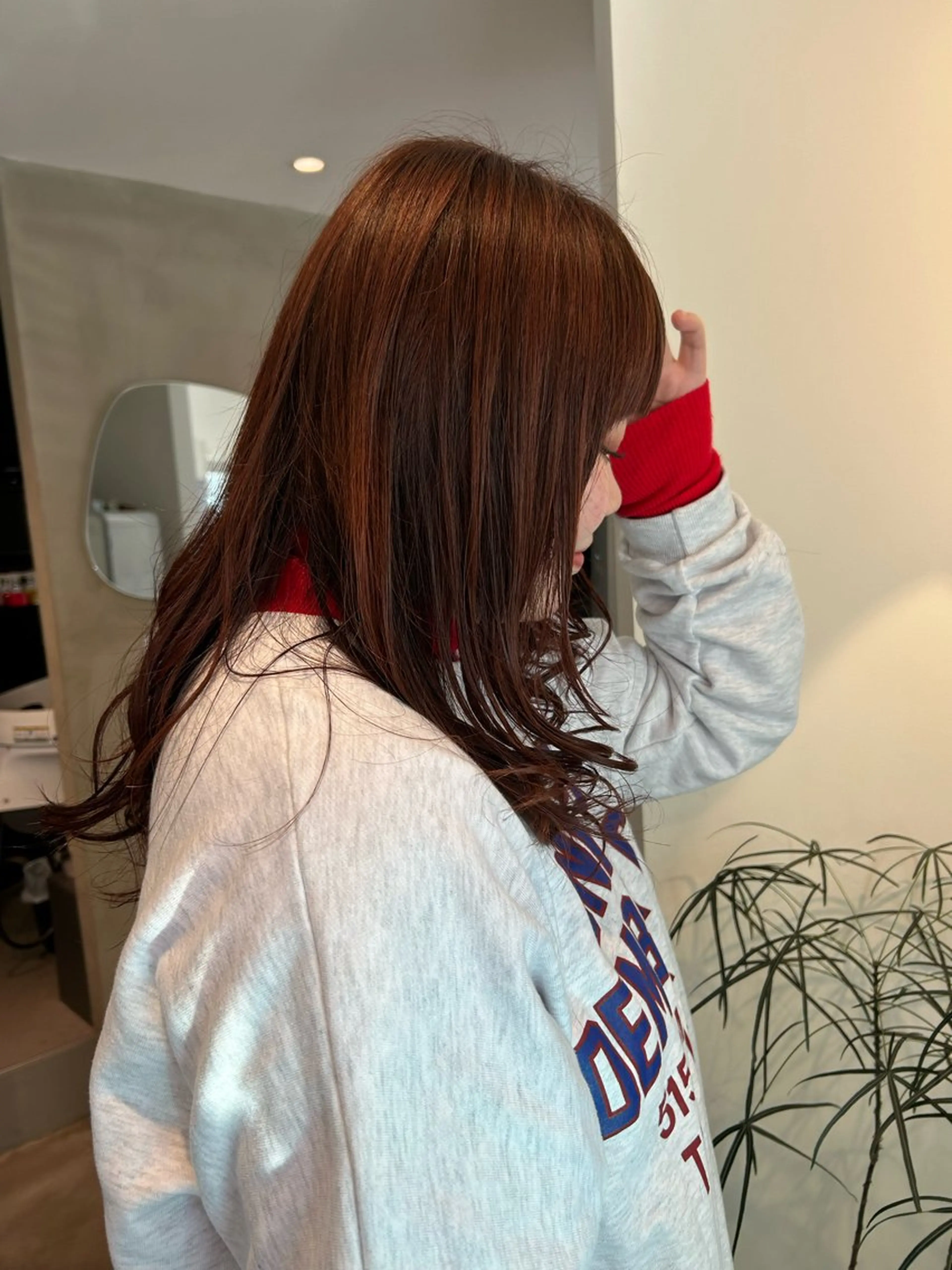 ロング カット ヘアカラー 透明感カラー 暖色shihoのヘアスタイル