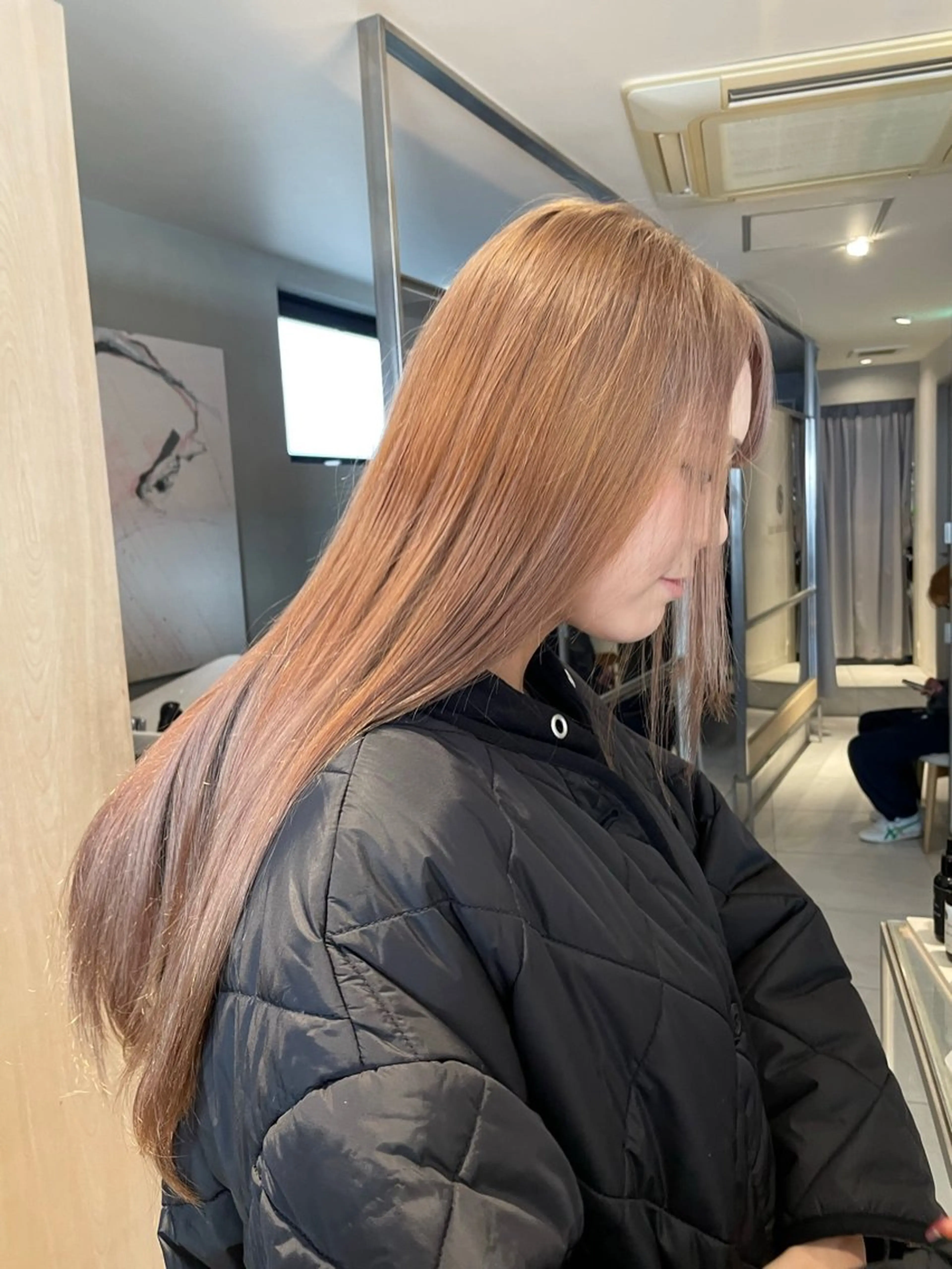 ロング カラー ヘアアレンジ ヘアカラー トリートメント ヘッドスパ ヘアセット 艶髪/レイヤーカット 🐣misakiのヘアスタイル