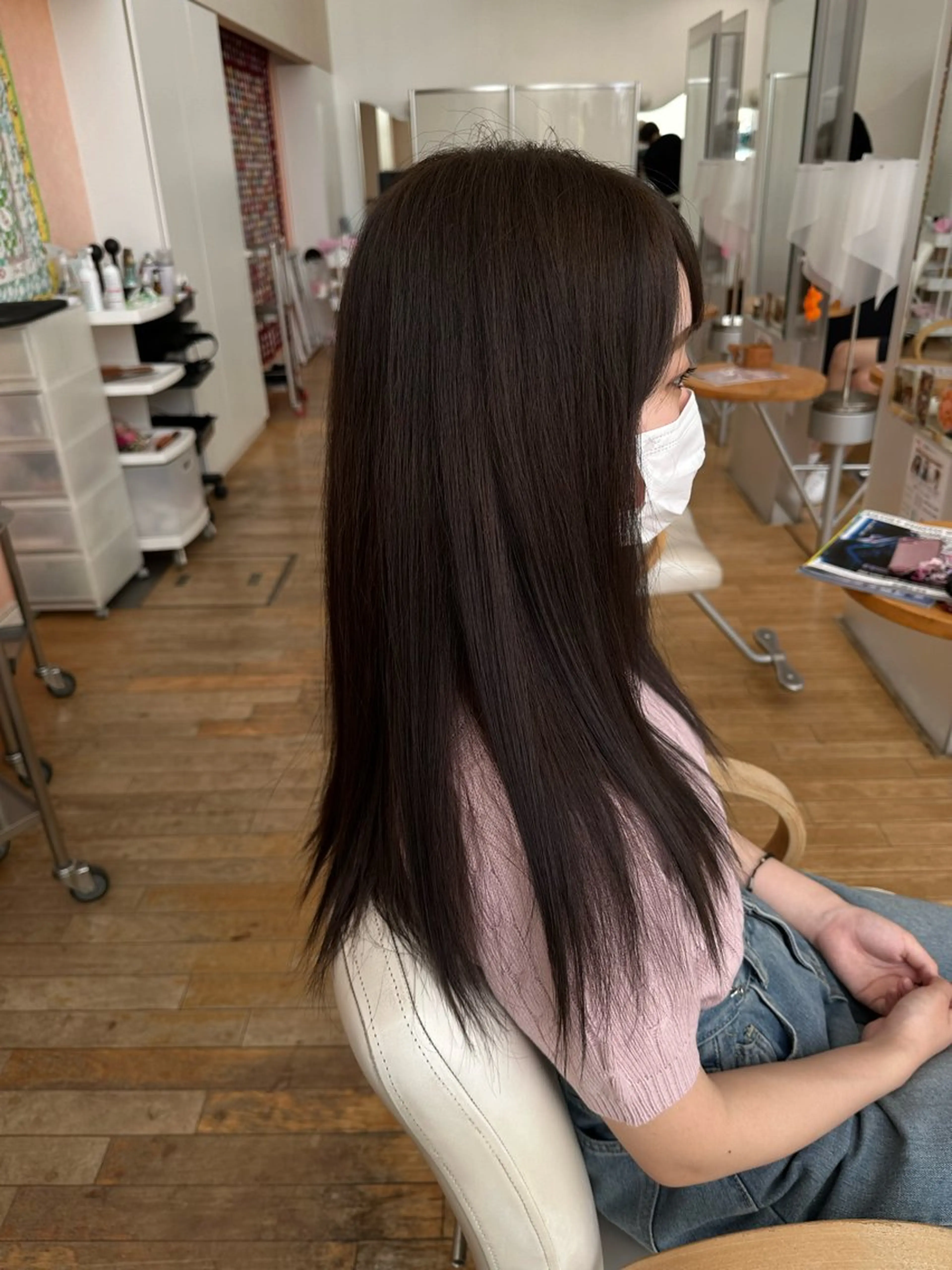 カラー 山本 瑠華のヘアスタイル