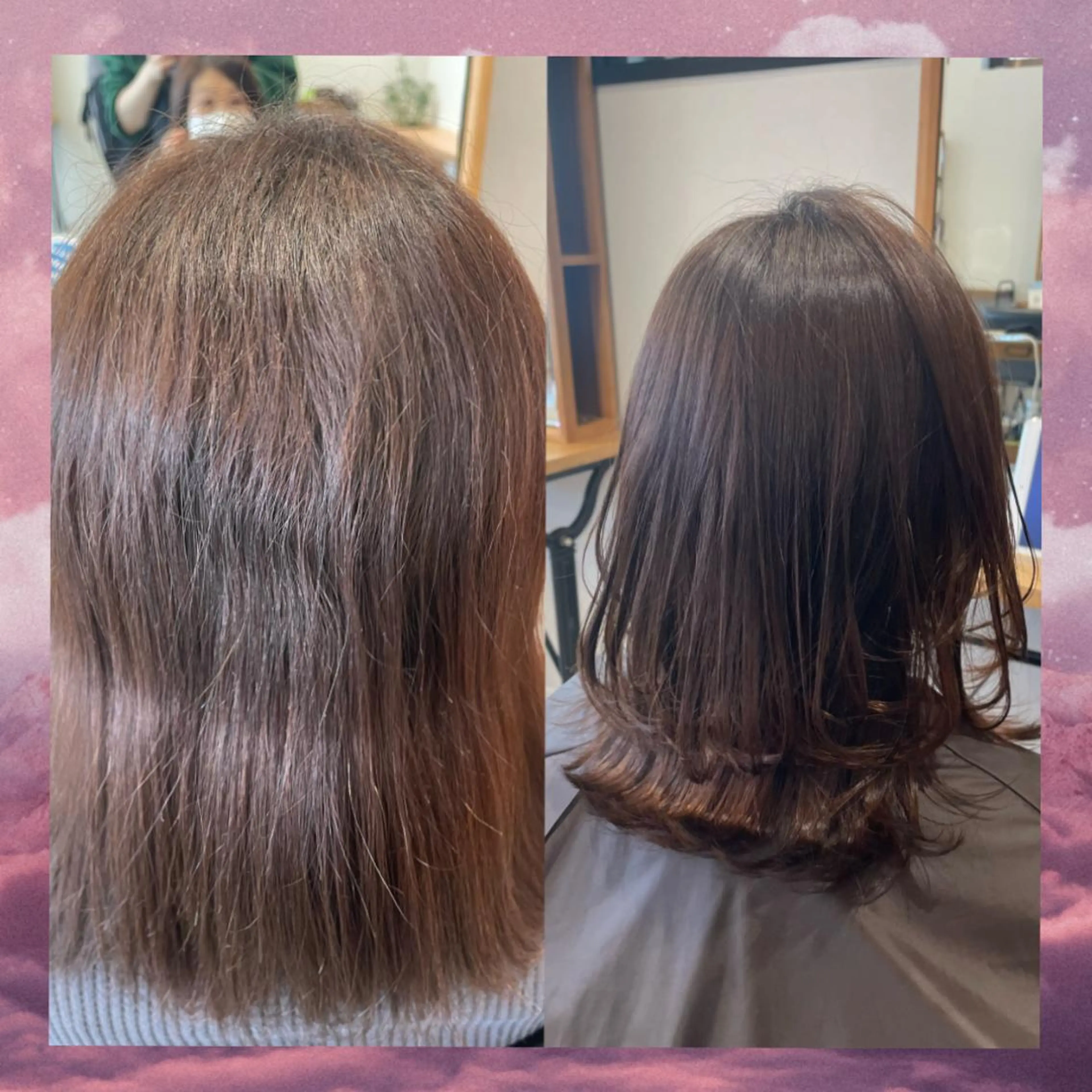 ミディアム 透け感カラー asukaのヘアスタイル
