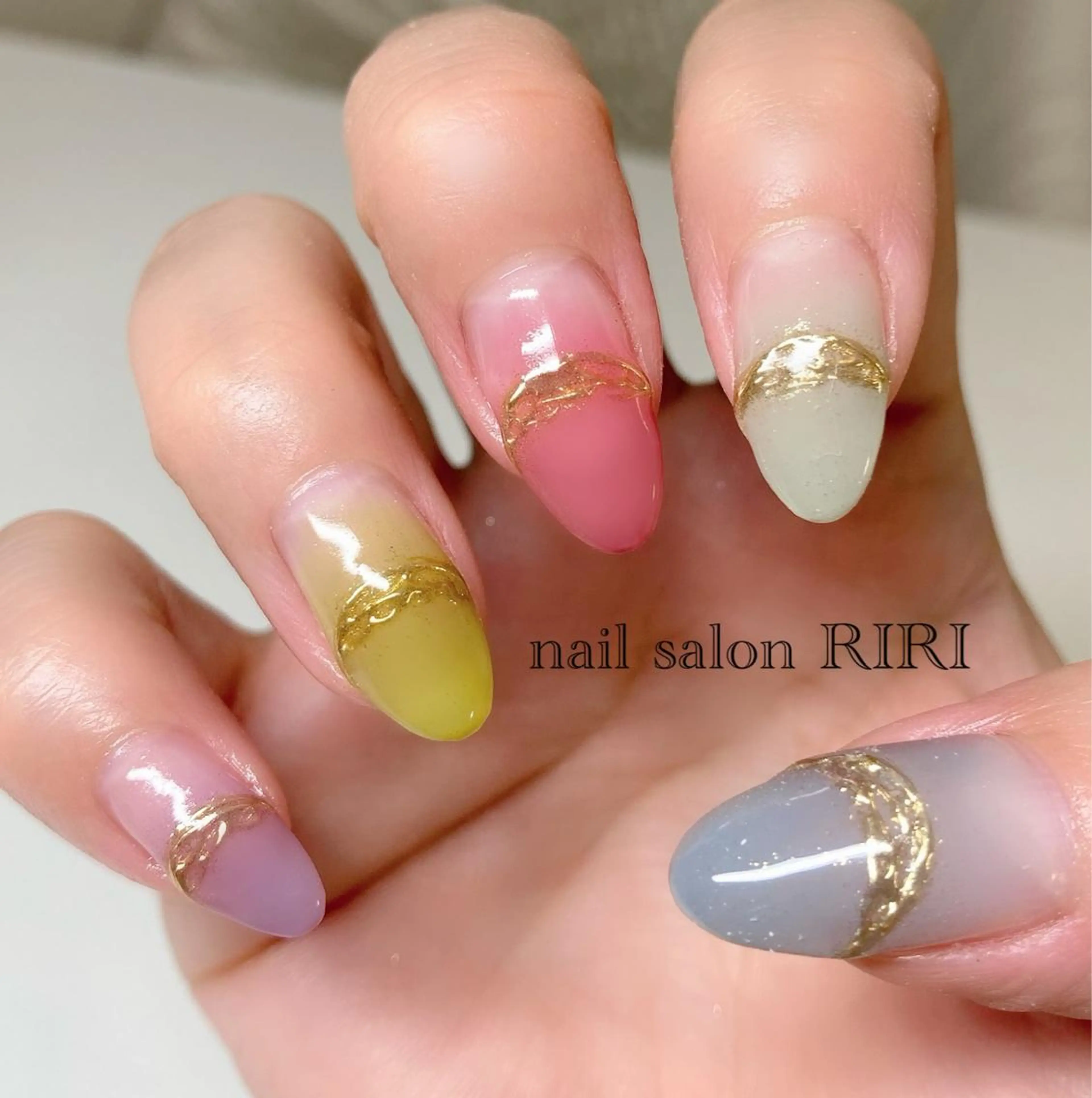 ネイル 春ネイル private  nail  salon RIRI所属・RIRI リリのネイルデザイン