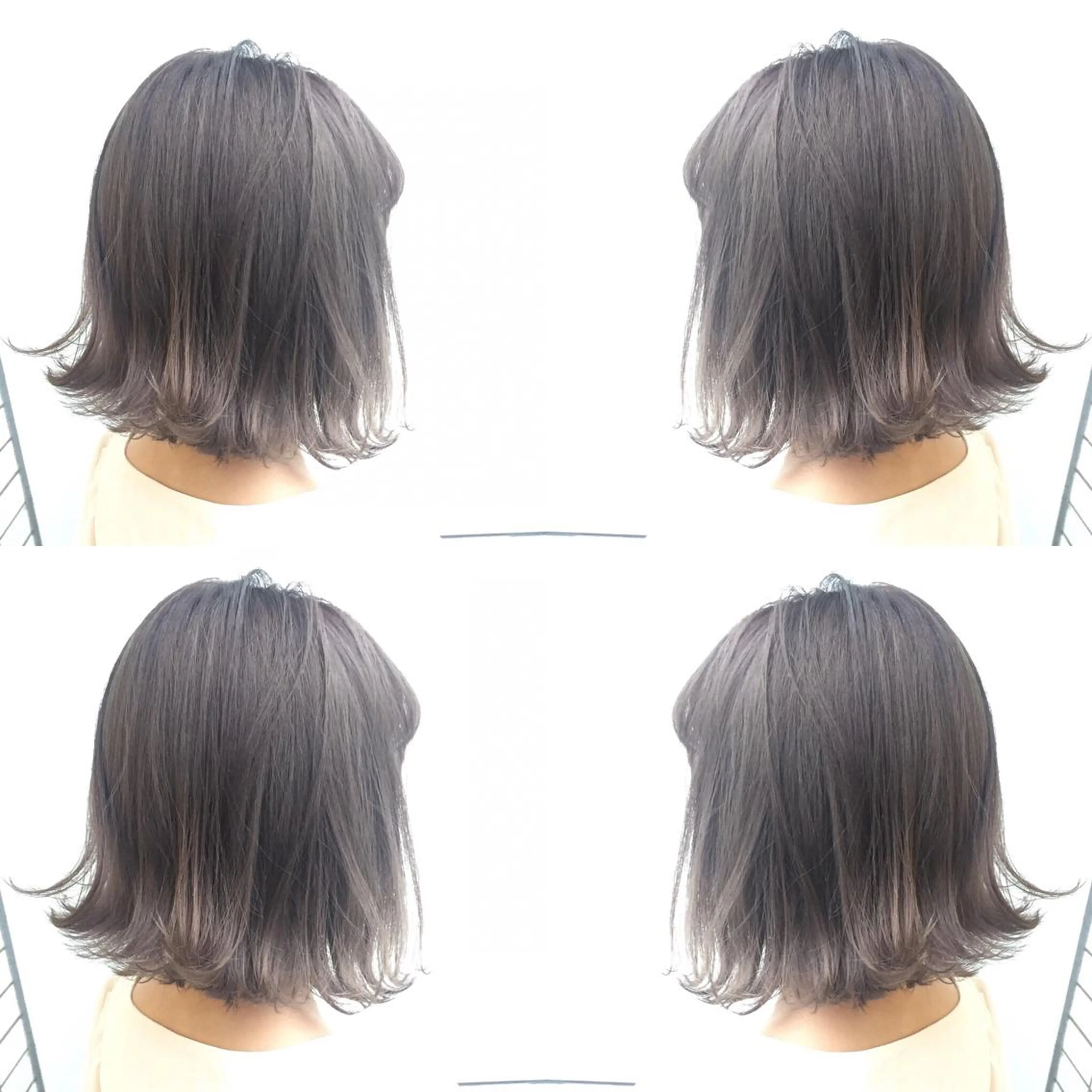 ショート カラー ブリーチ グレージュ シルバー シルバーグレージュ Salon de MiLK所属・露木 啓介のヘアスタイル