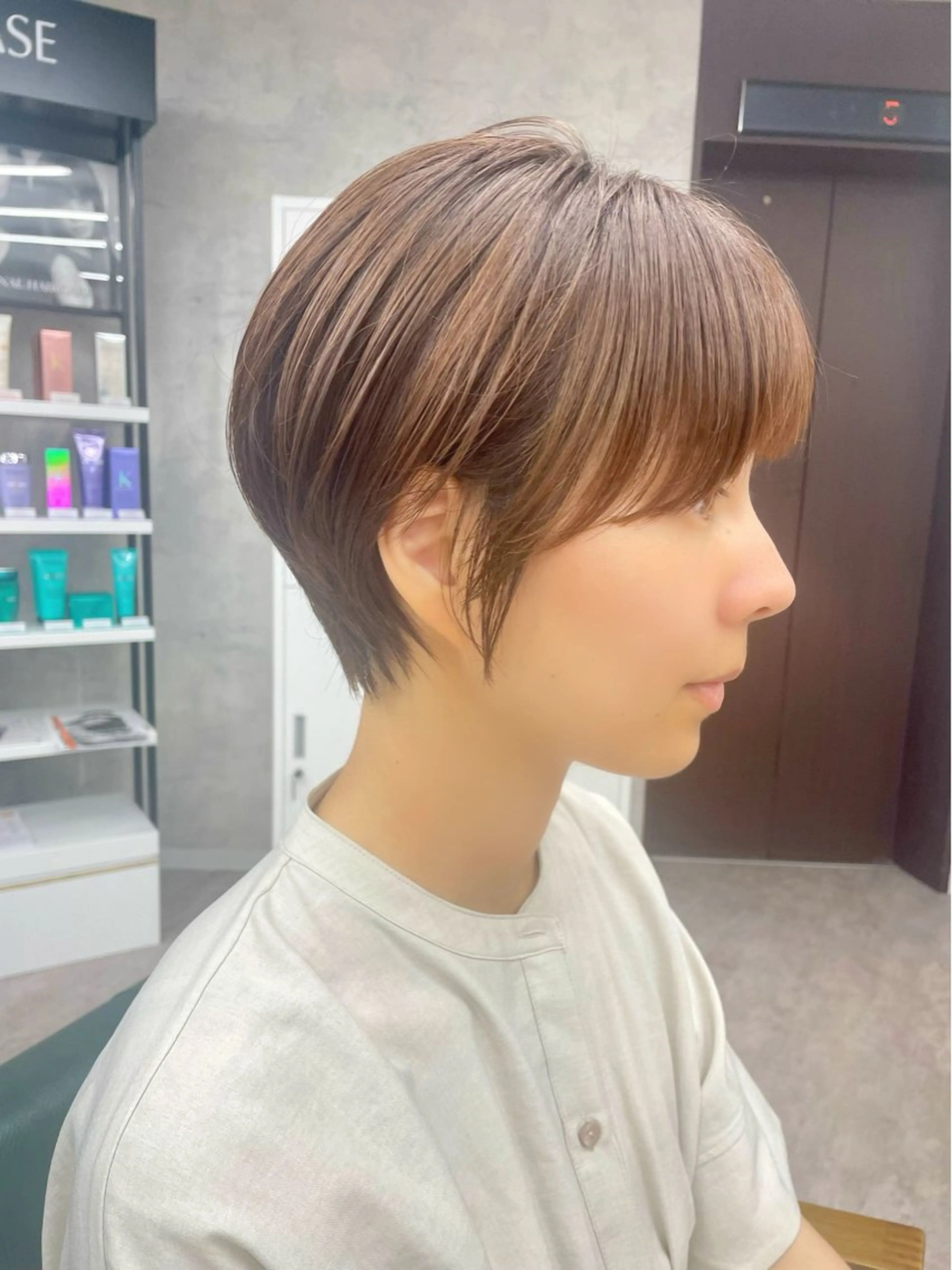 ショート カット ヘアカラー トリートメント ヘアセット limit陽平 ショート/ボブのヘアスタイル