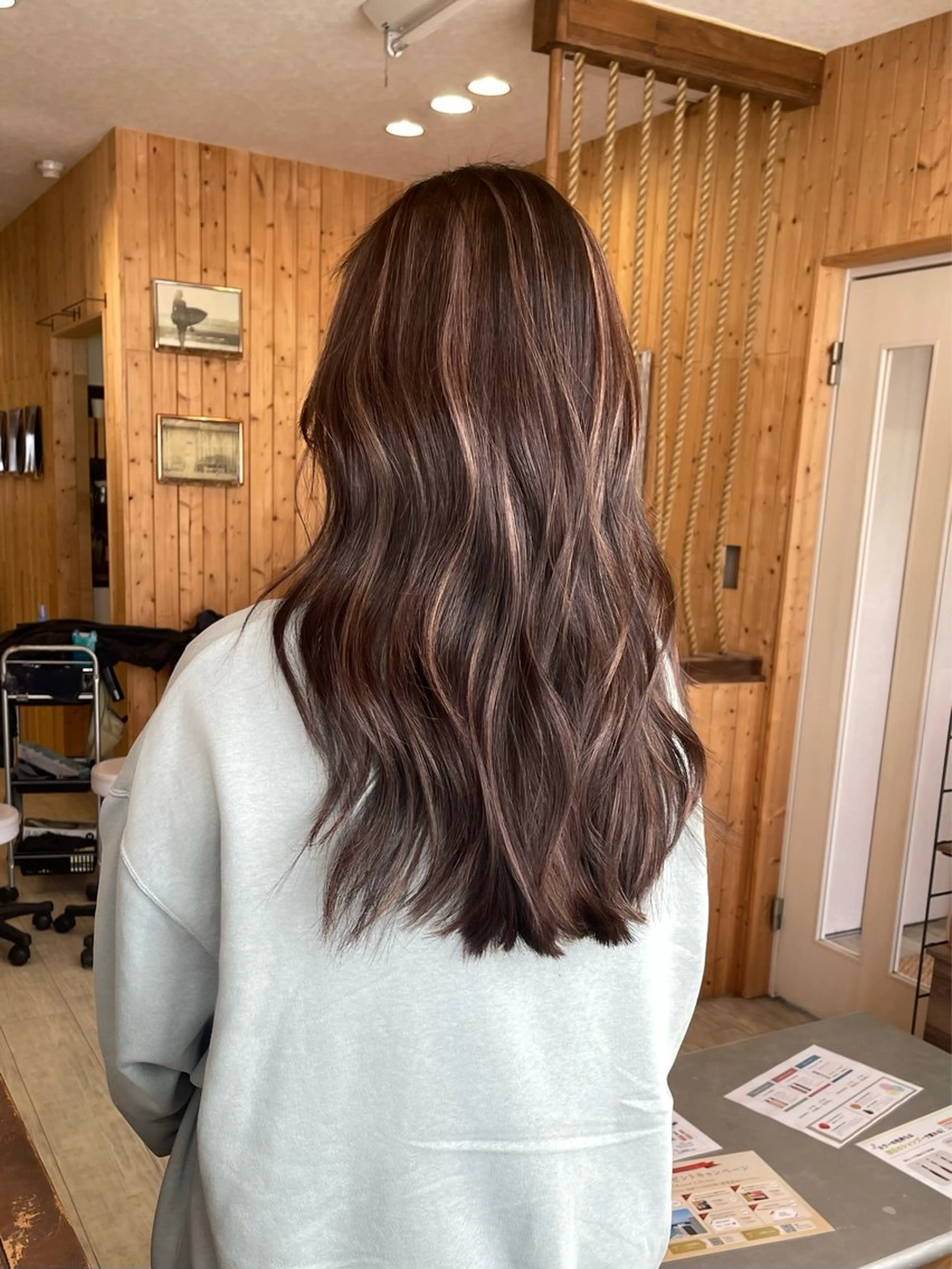 ロング カット ヘアカラー 谷山銀二郎/ 副店長のヘアスタイル