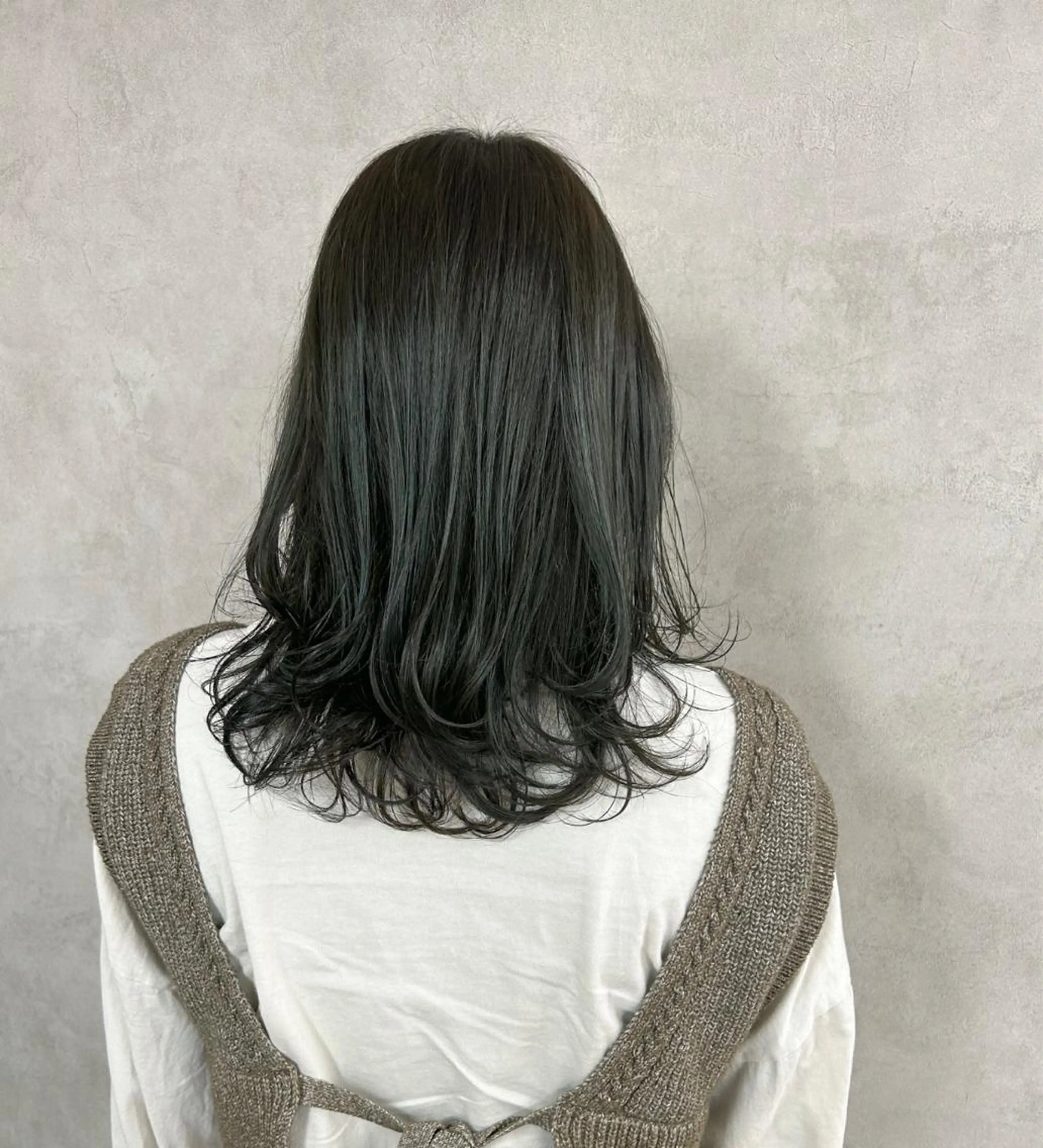 ミディアム カラー グラデーションカラー レイヤーカット 🌹古川暁 髪質改善縮毛矯正🌹のヘアスタイル