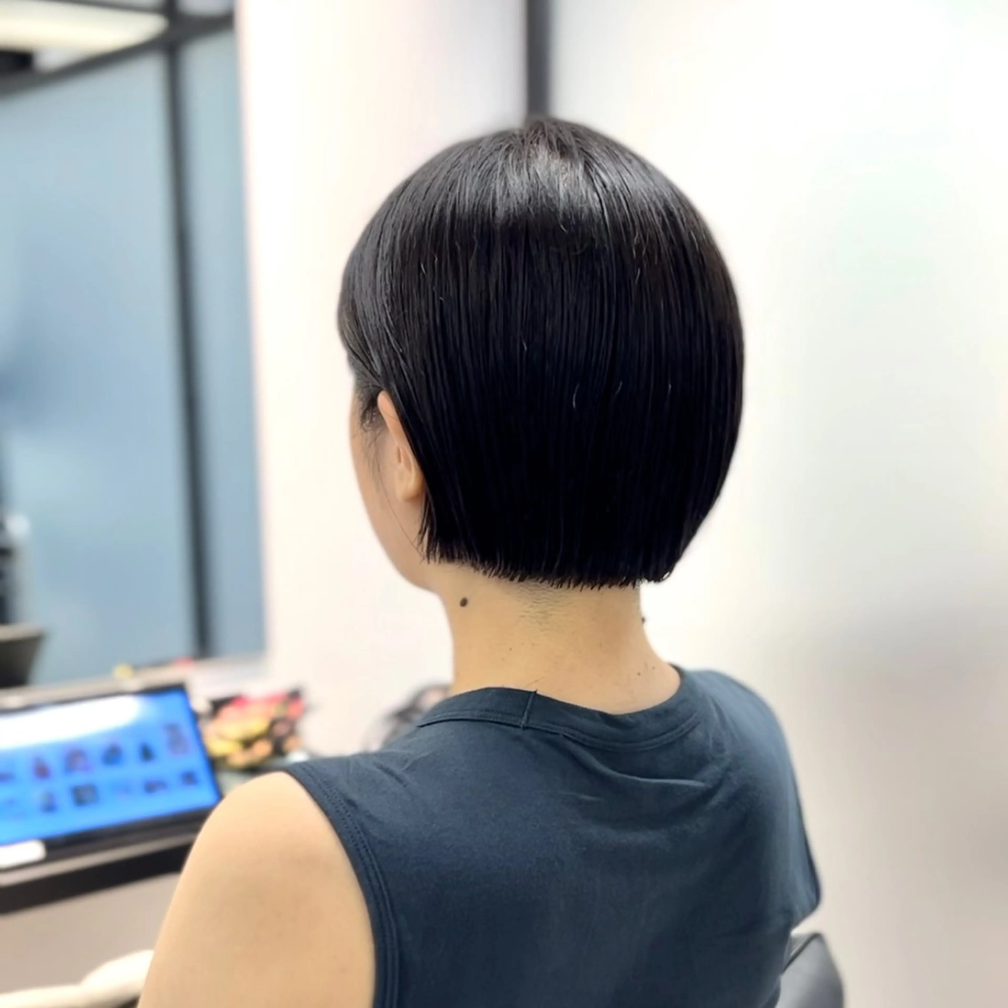 ショート ボブ ショートヘア、ボブ こやさん　コヤマのヘアスタイル