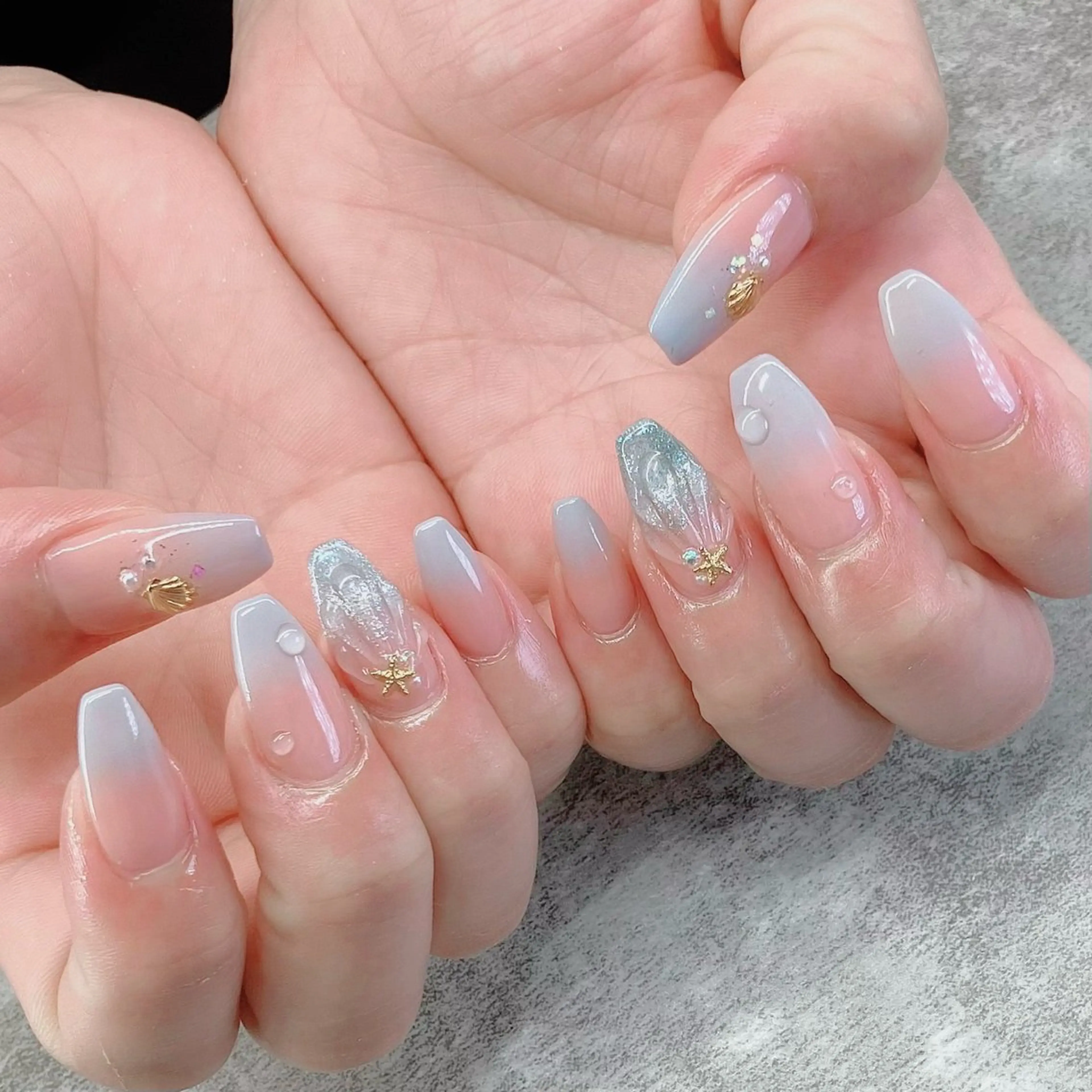 ネイル ハンドネイル ハンドケア haleyume所属・shino🌟 痛ネイルのネイルデザイン