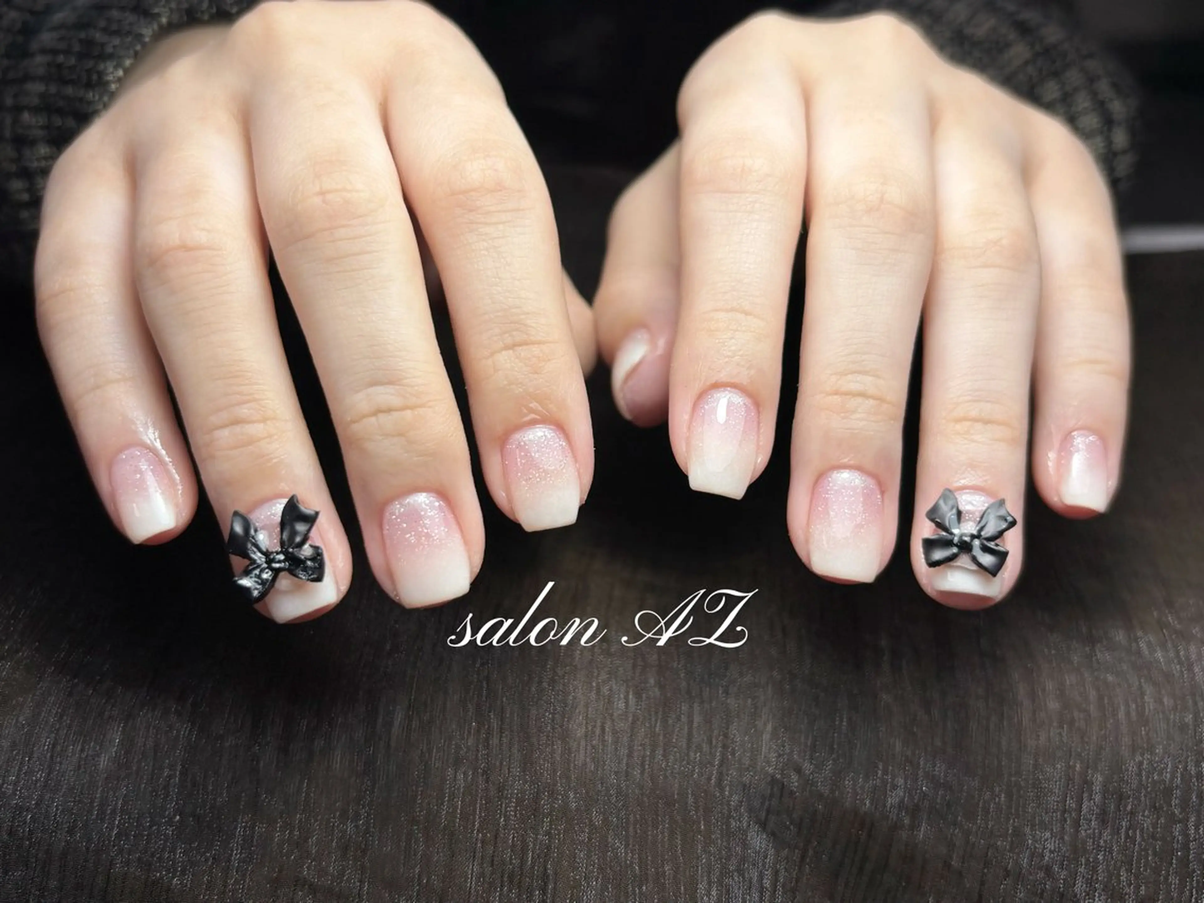ネイル 長さ出し フットネイル フレンチネイル マグネットネイル ニュアンスネイル ハンドネイル salonAZ トップネイリストのネイルデザイン