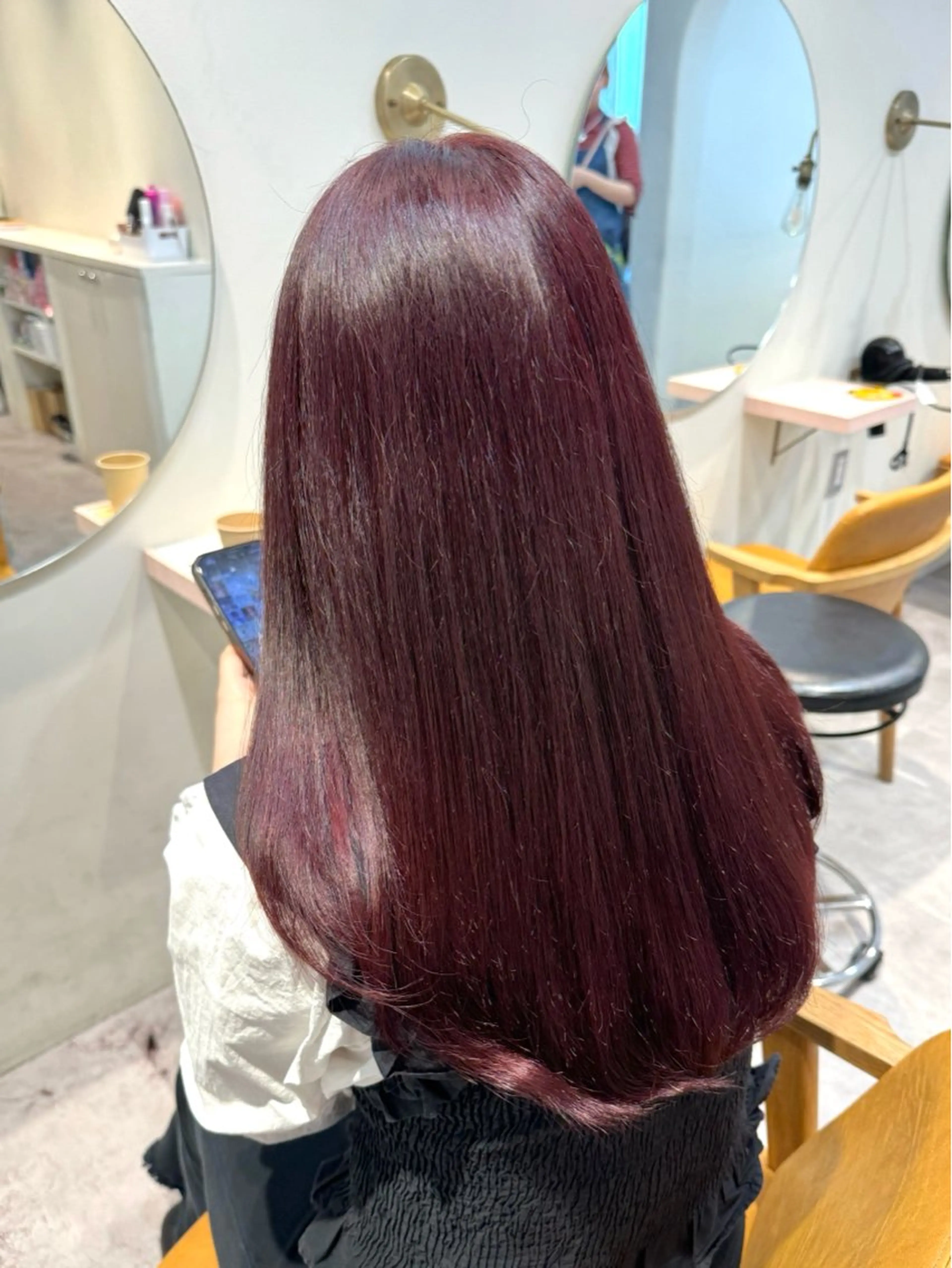 ロング カラー ayaka♡ 柔らかカラーのヘアスタイル