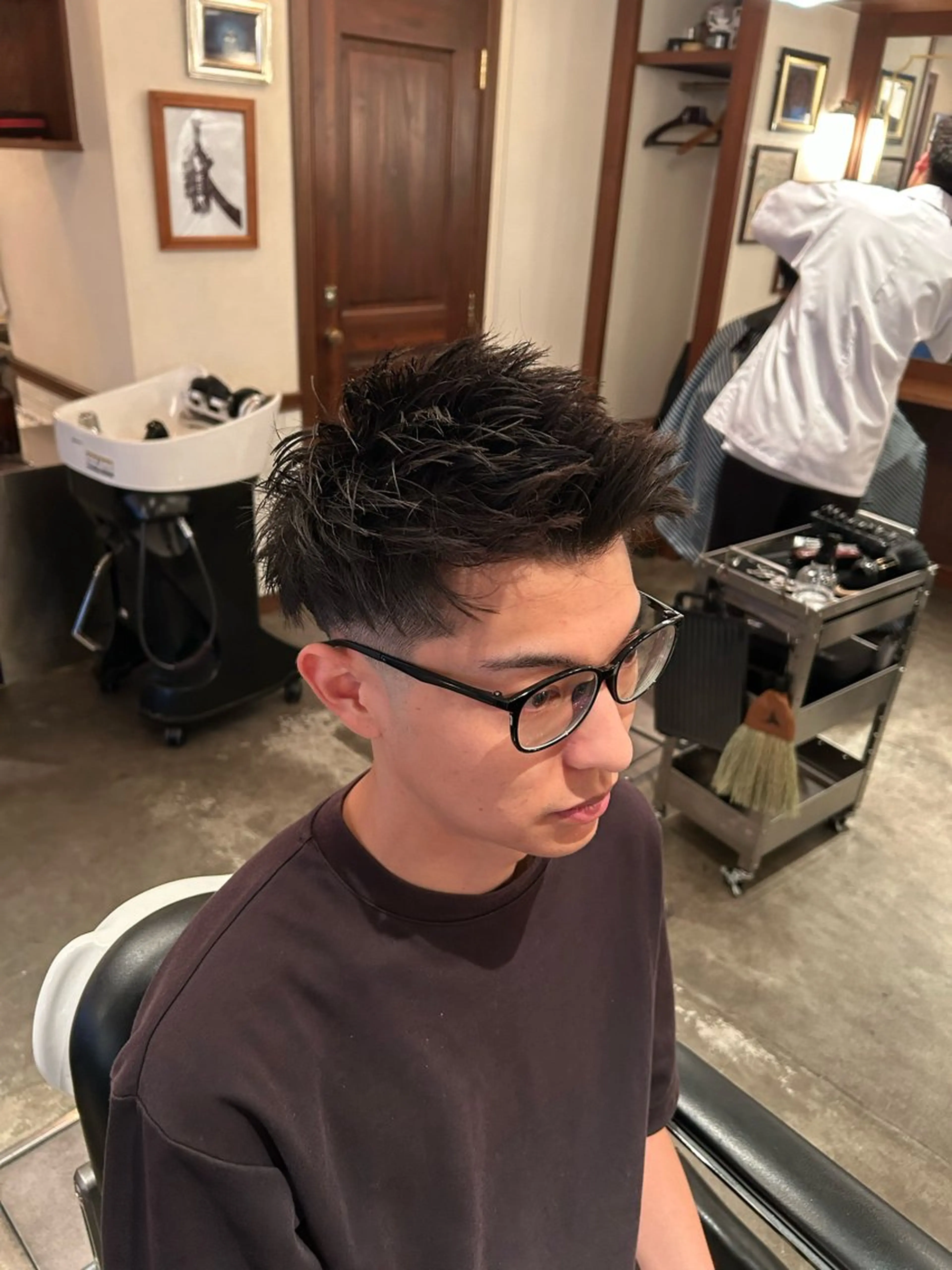 メンズ BARBERSHOP DALIE所属・滝川 大喜のヘアスタイル