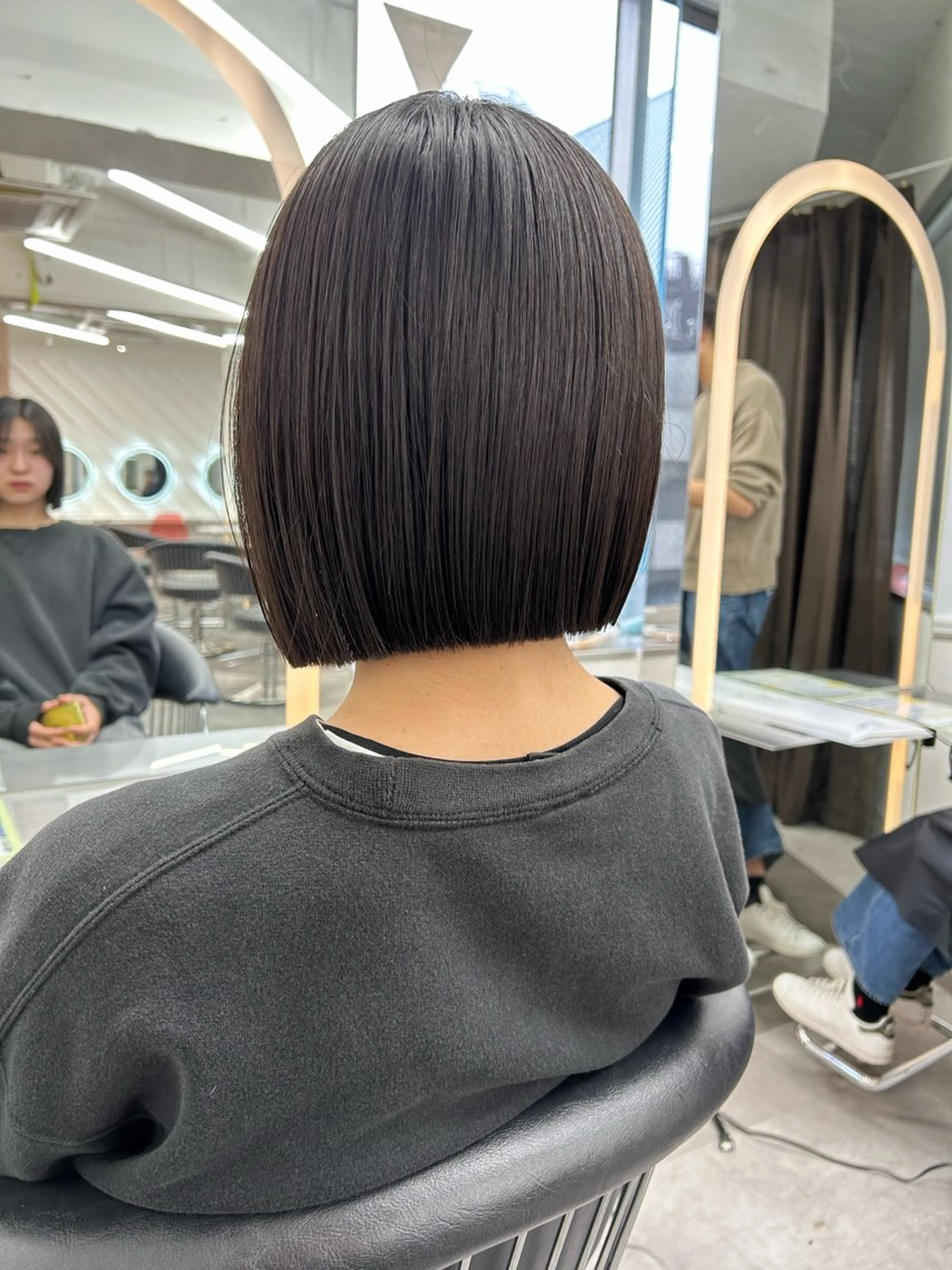 ショート カット 縮毛矯正 トリートメント ボブ/韓国ヘア/縮毛 /髪質改善💠翔平のヘアスタイル