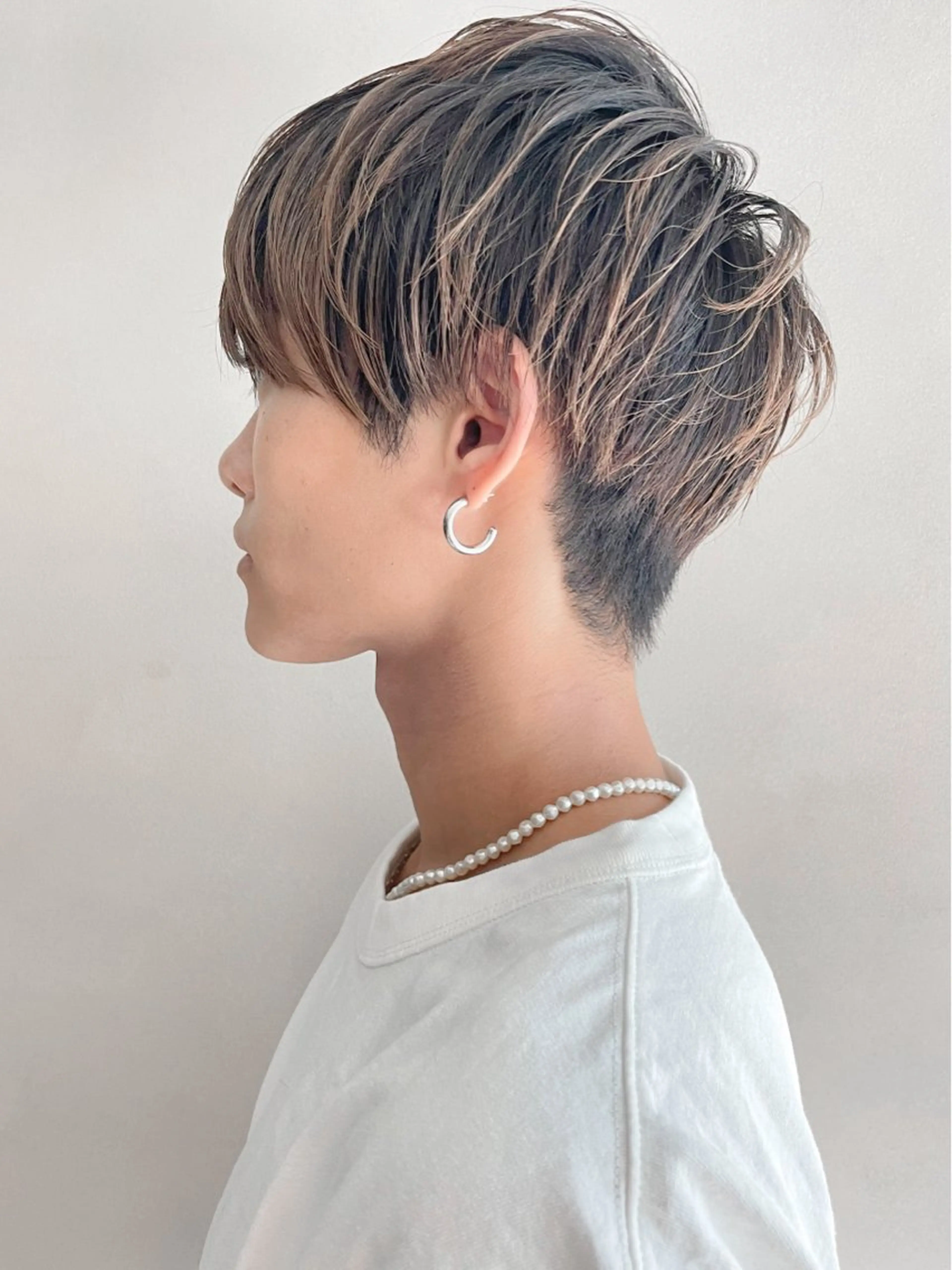 メンズ 🤍似合わせカット/ 艶カラー/表参道🫧のヘアスタイル