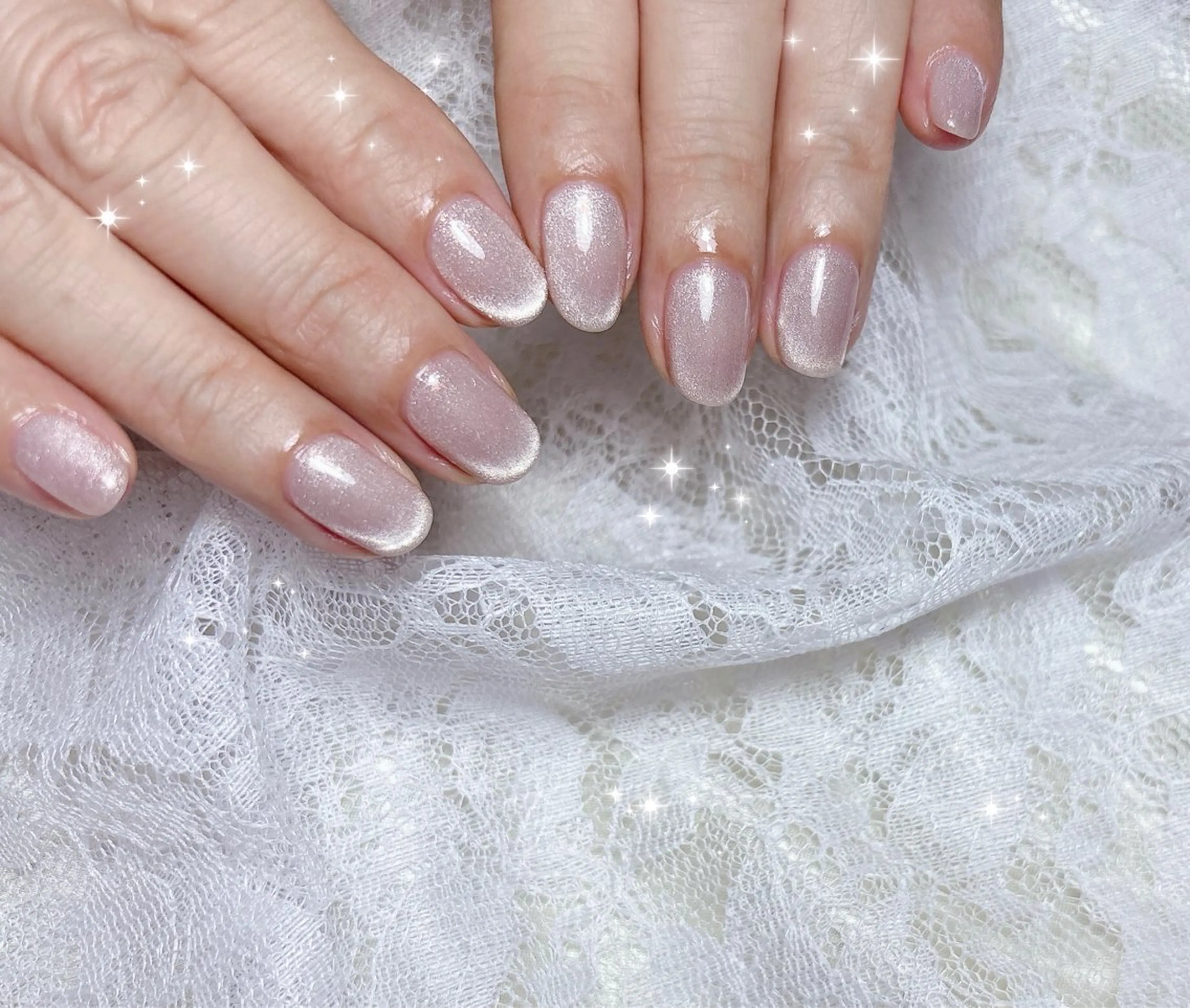 ネイル マグネットネイル ハンドネイル FLARE NAIL フレアネイルのネイルデザイン