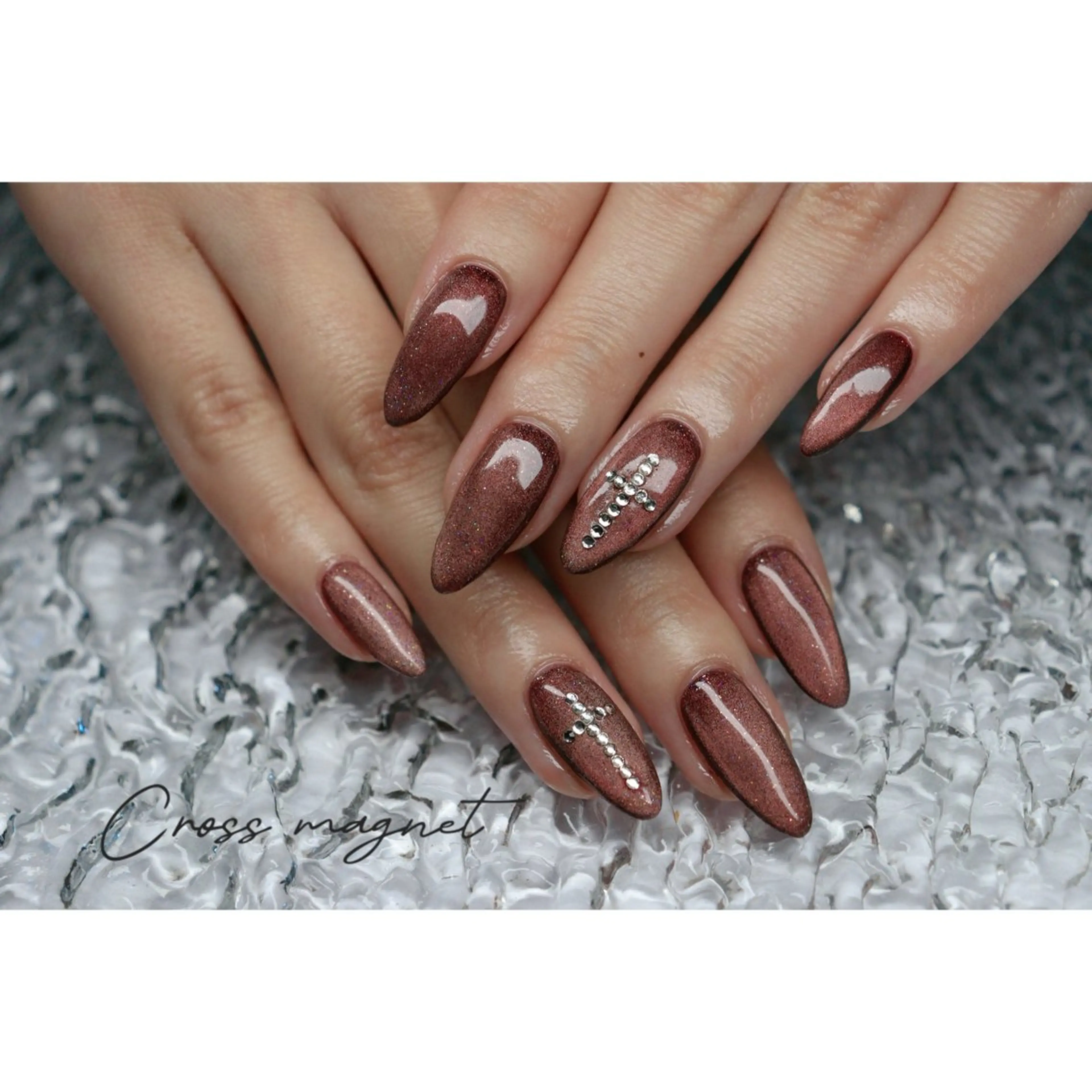 ネイル マグネットネイル ハンドネイル ハンドケア mapple nailのネイルデザイン