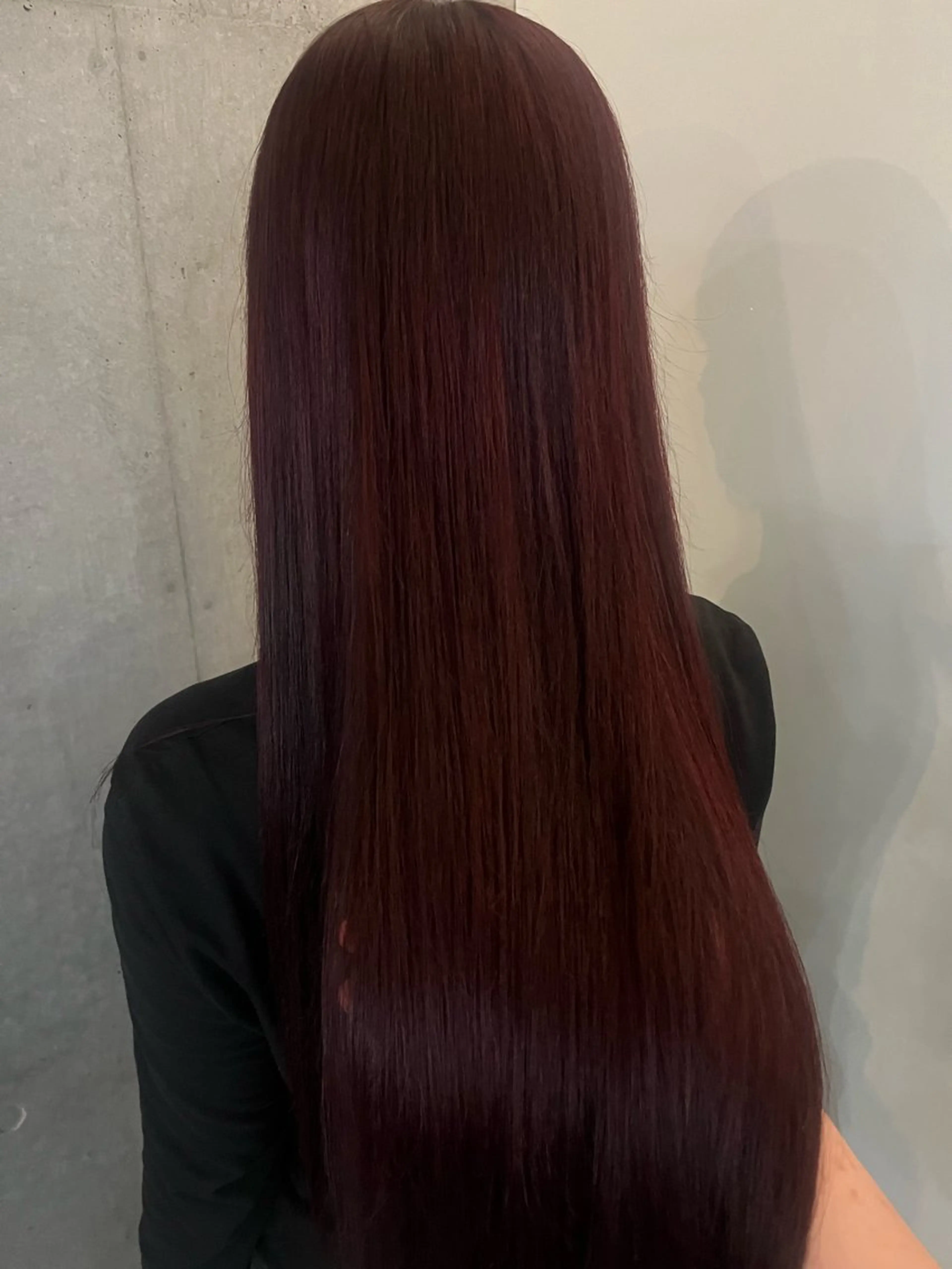 ロング カラー ブリーチ ブリーチなしカラー ヘアカラー 韓国ヘア・ 艶カラーさおり💟のヘアスタイル