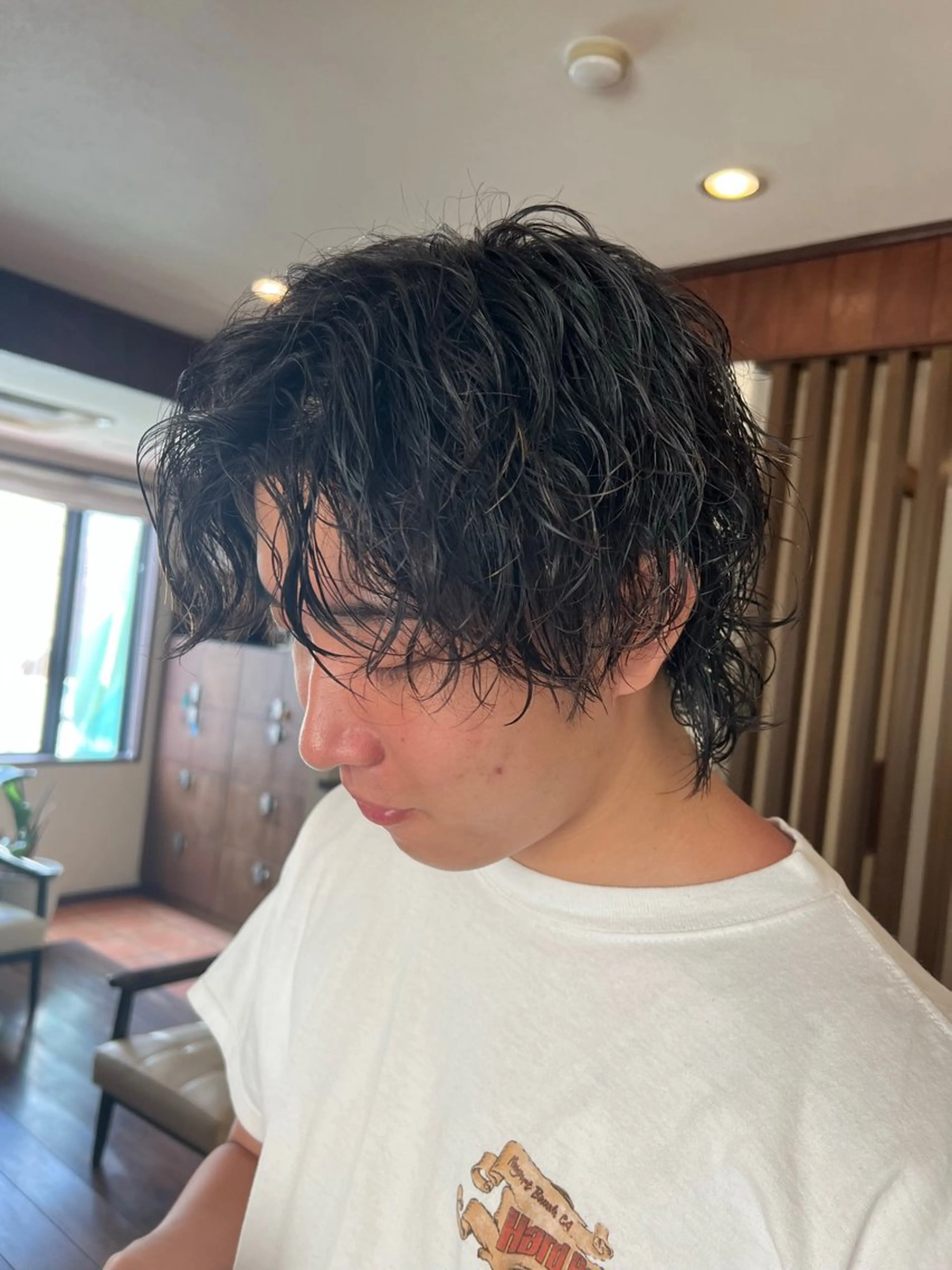 パーマ メンズ カット パーマ ブリーチ特化美容室 ☆selene☆のヘアスタイル