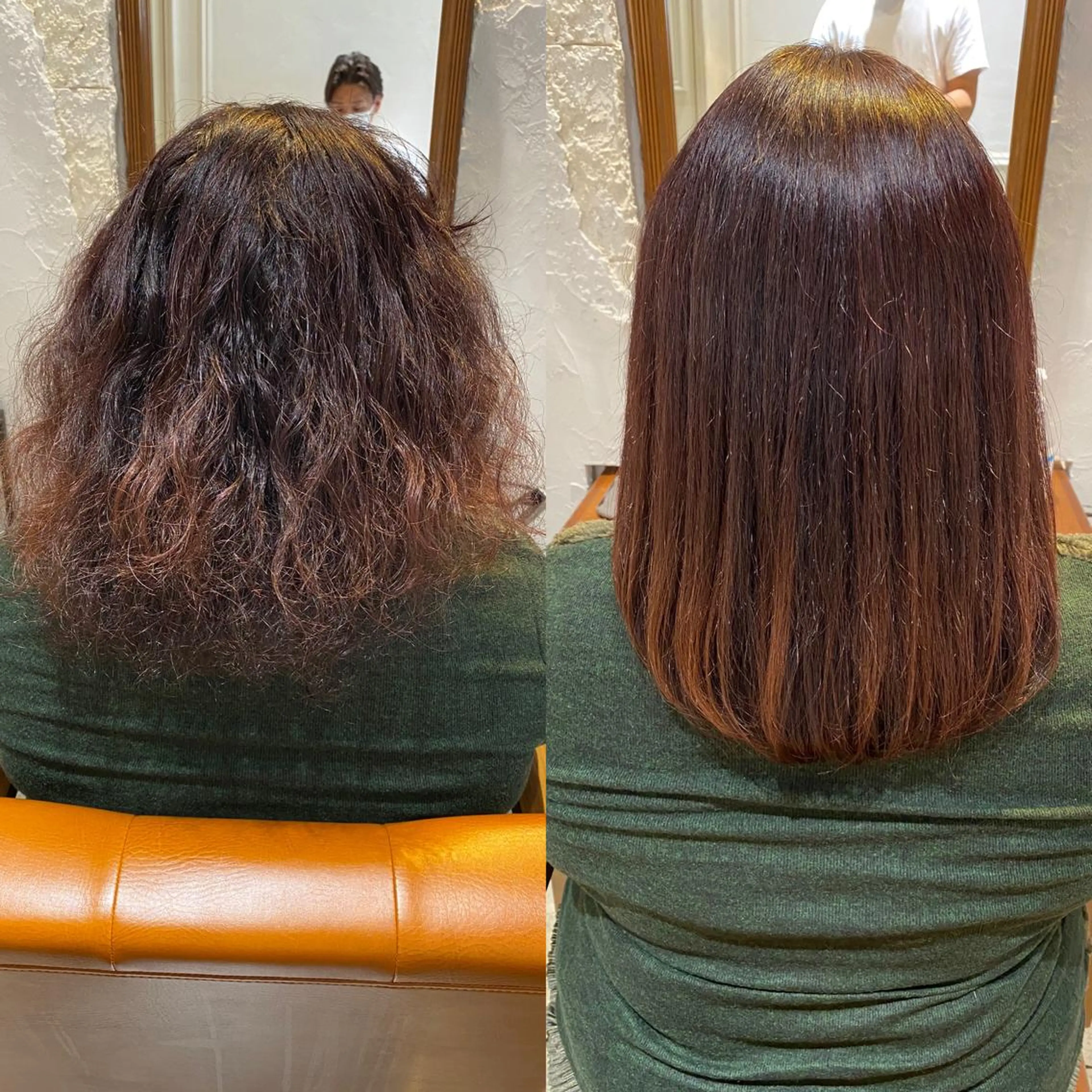 ミディアム カラー ブリーチ カット 縮毛矯正 トリートメント SALOWIN銀座VORT所属・小林 佳祐のヘアスタイル