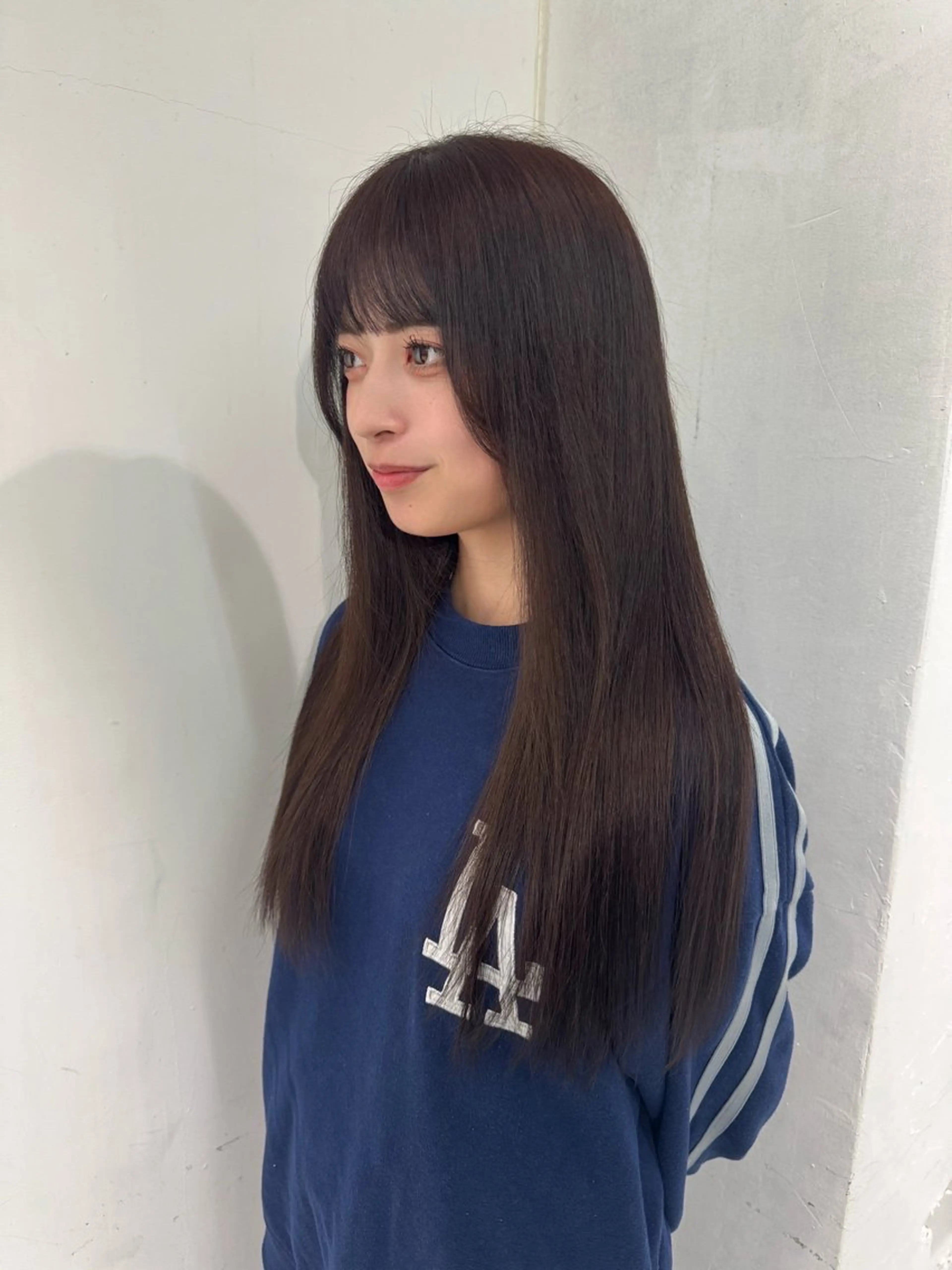 ミディアム チョコレートブラウン 🪐hikari /艶カラー/髪質改善のヘアスタイル