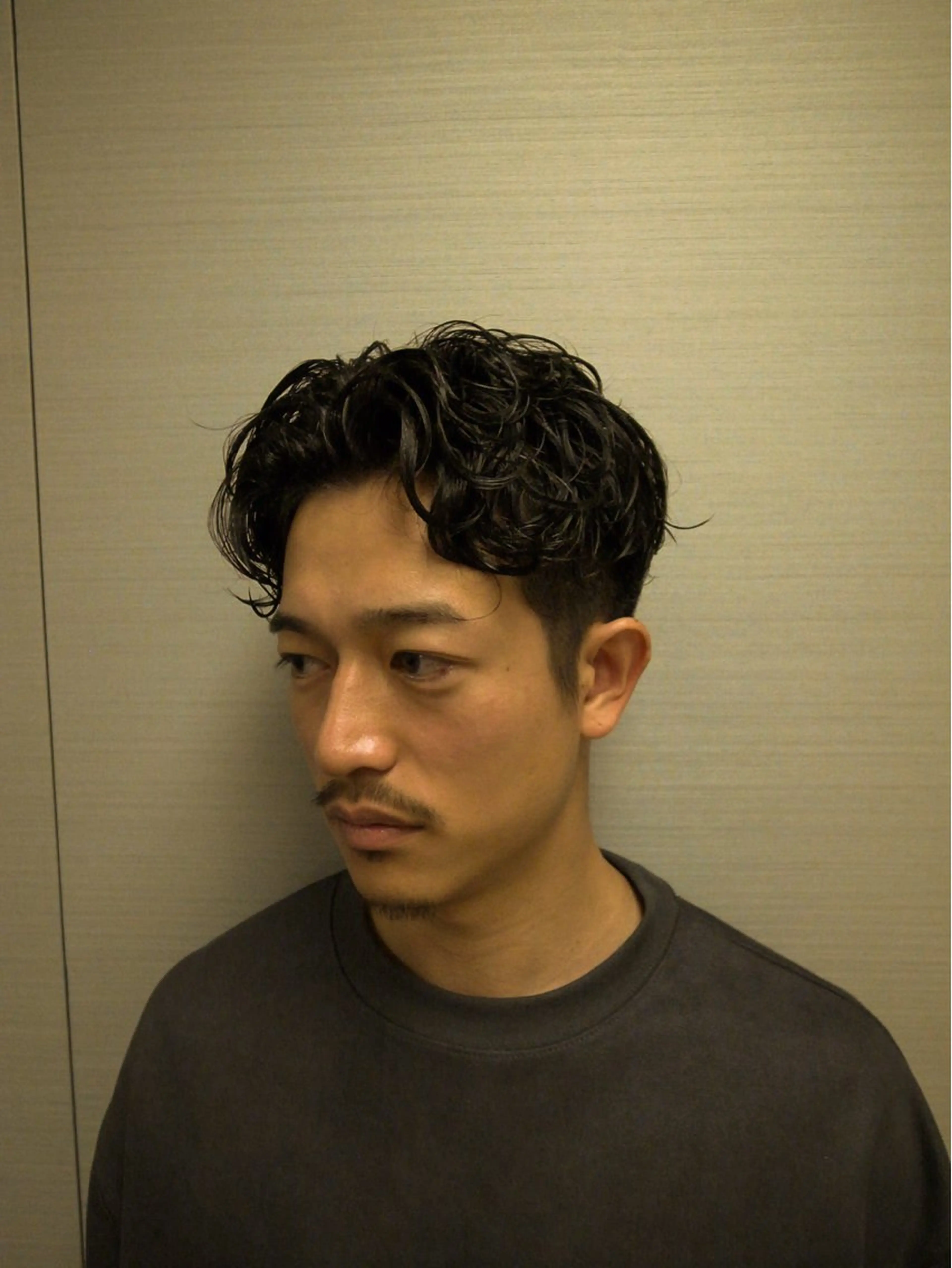 ショート パーマ メンズ カット パーマ INTRO SHIBUYA by Fi-Ne所属・💈メンズフェード 特化DAIYA💈のヘアスタイル