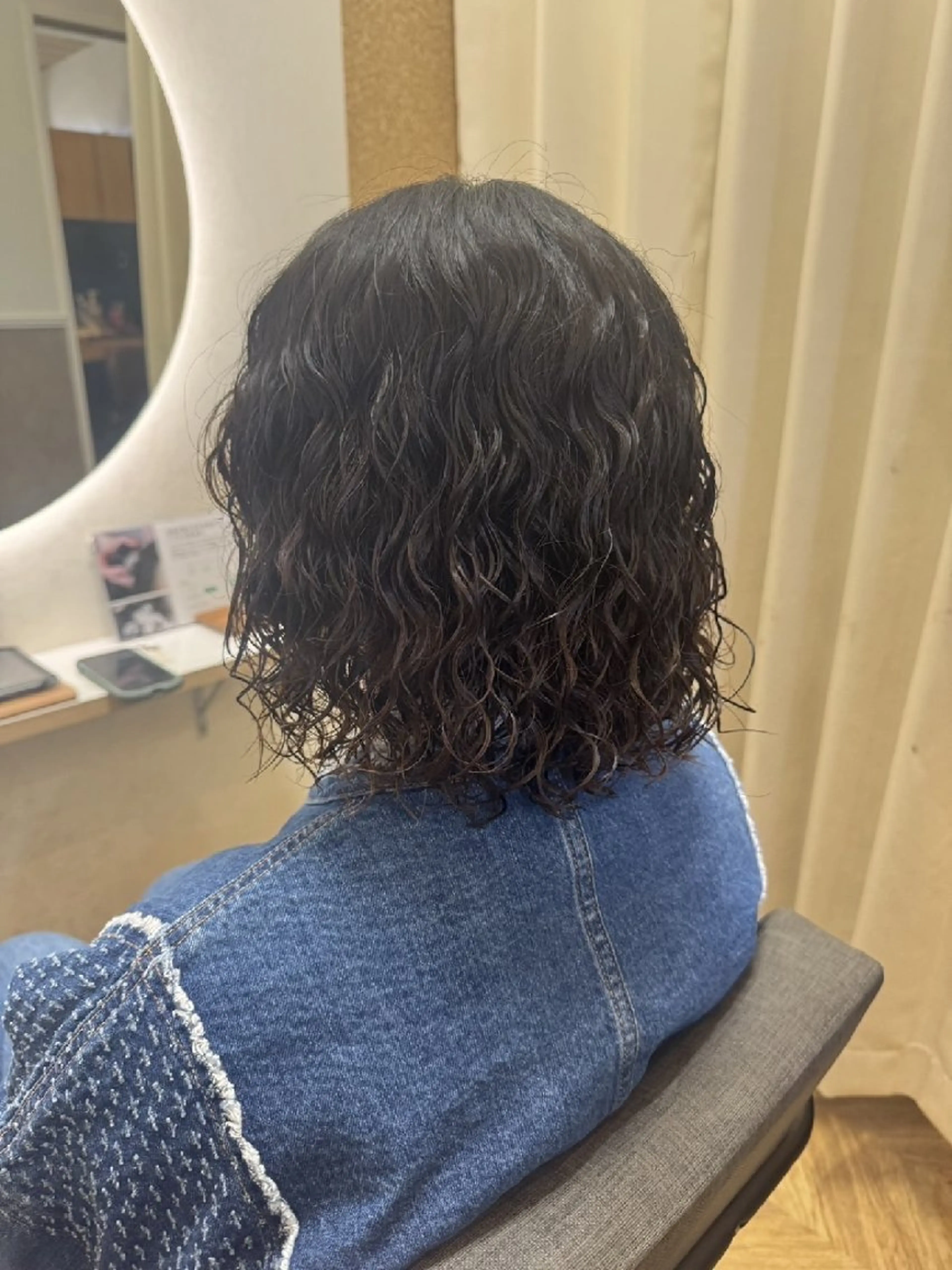 コスメ低温デジタルパーマの写真
