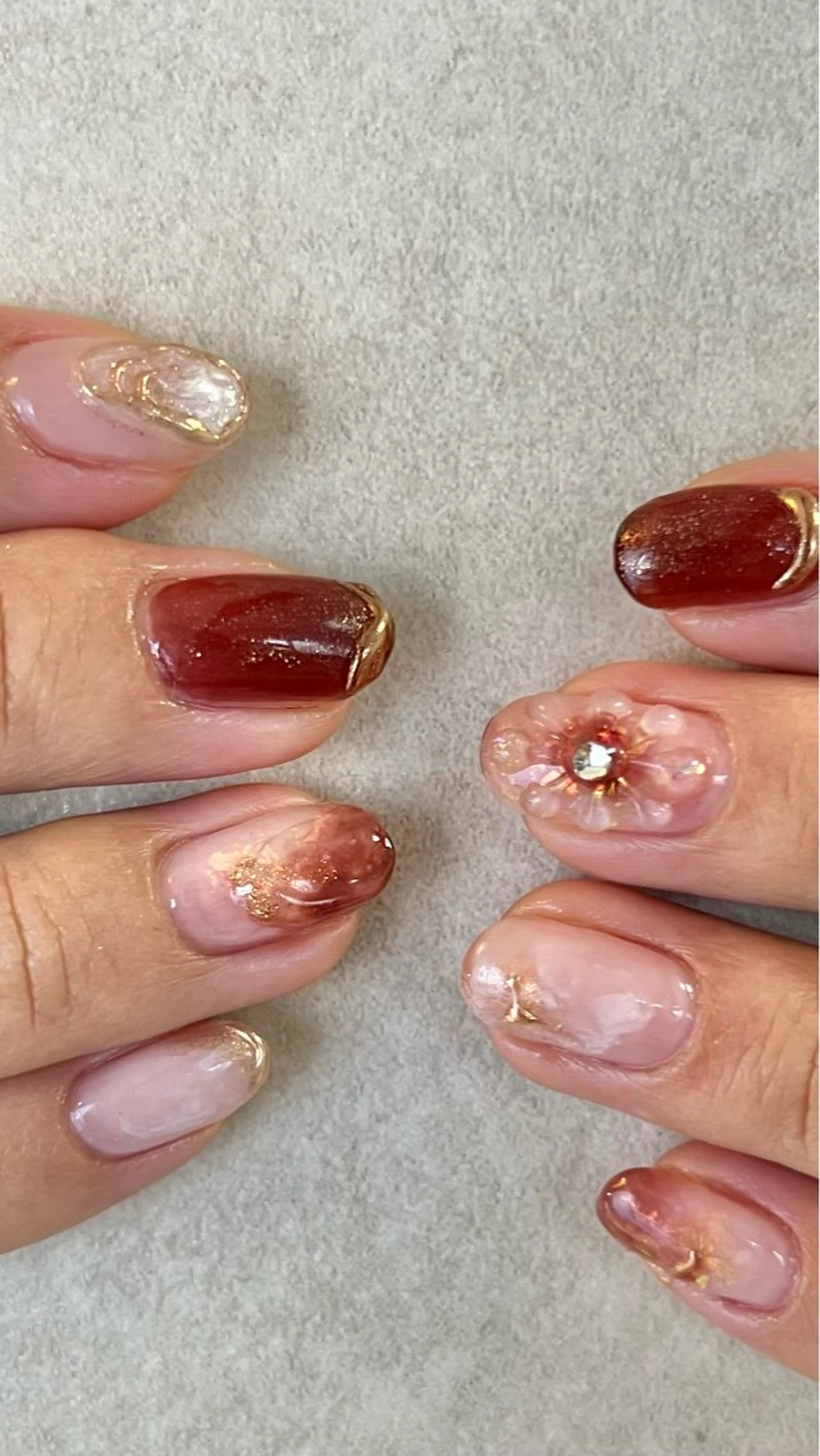 ネイル ハンドネイル Yoonseul nail　いくみのネイルデザイン