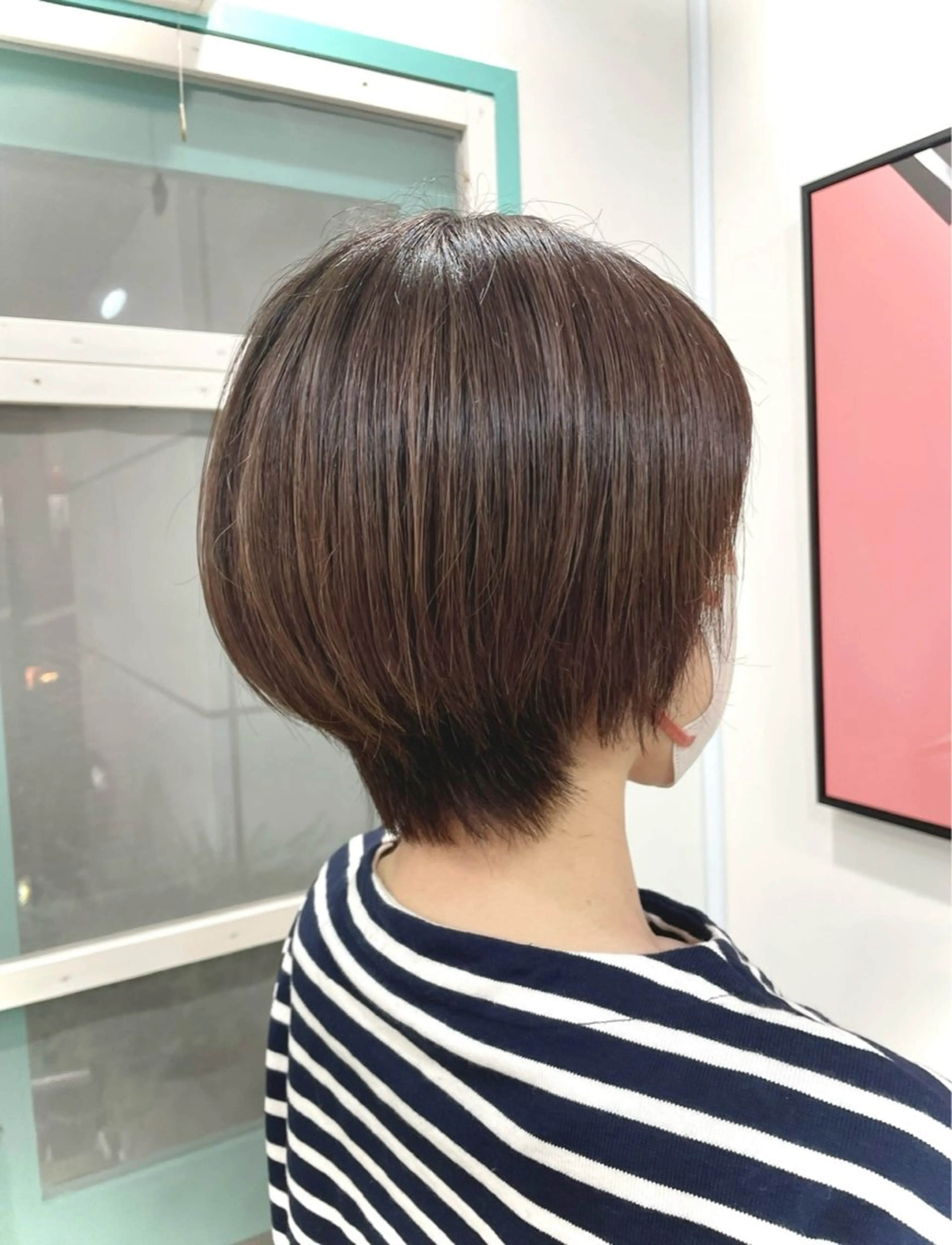 ショート カラー REM所属・SHIBU YAのヘアスタイル