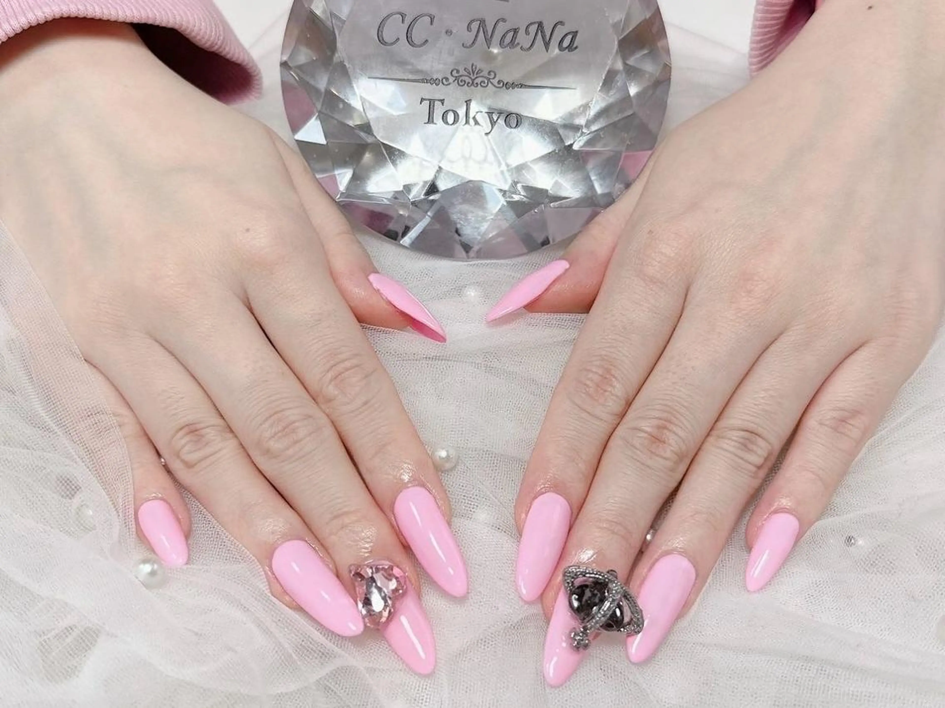 ネイル ハンドネイル CCNaNaスカルプ 長さだし専門💎のネイルデザイン