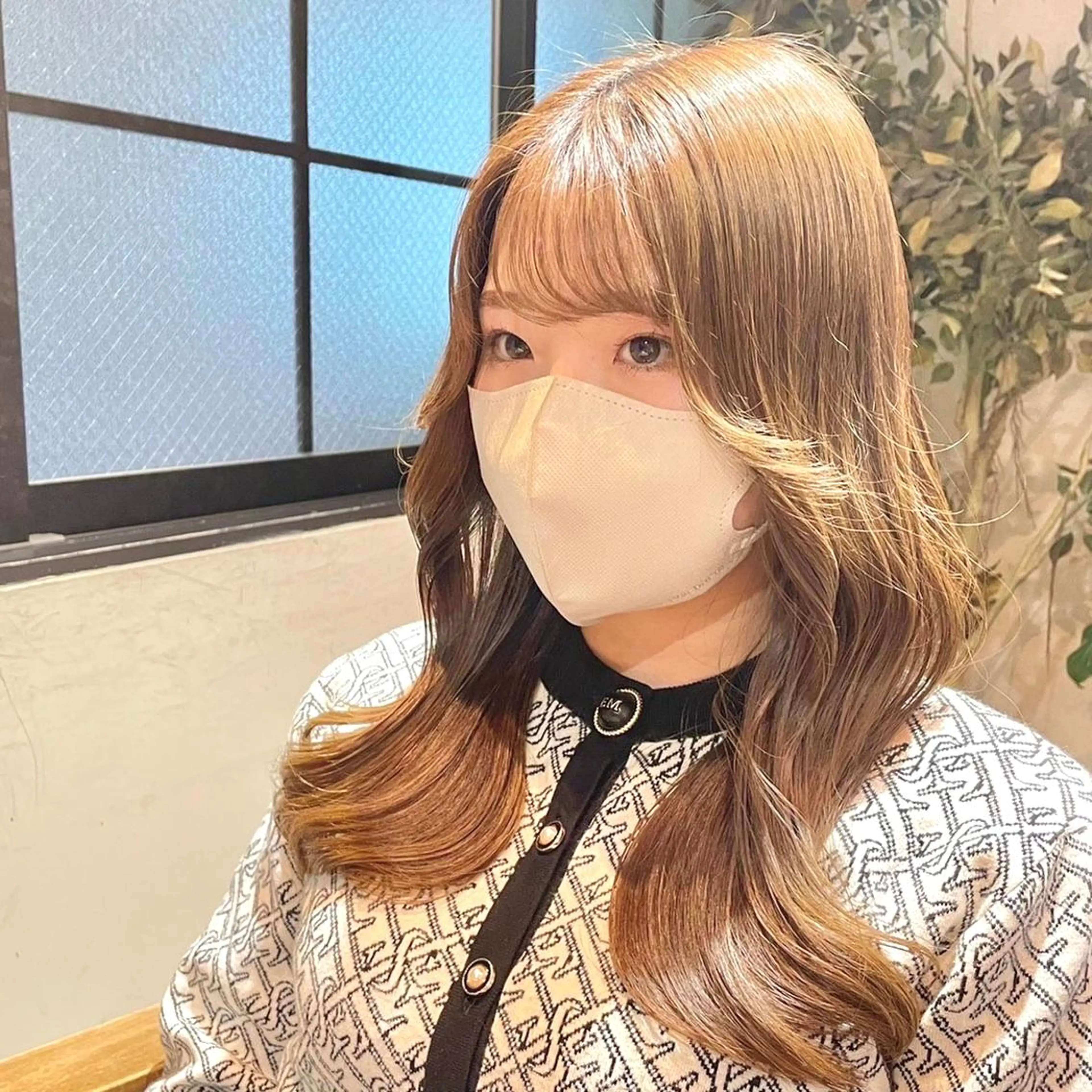 カラー カット ヘアカラー トリートメント 美髪矯正 ブリーチな しダブル🍒❤ゆうきのヘアスタイル