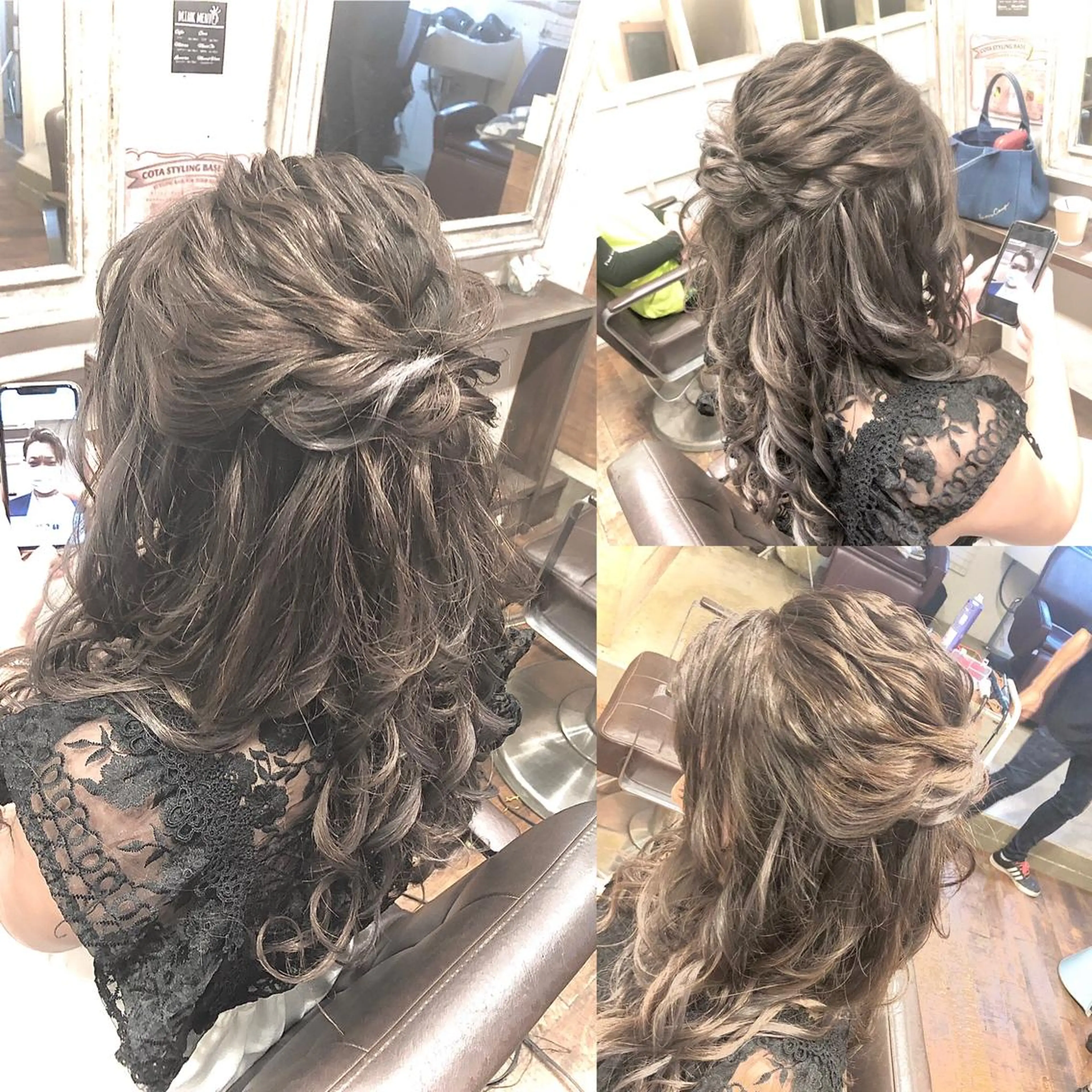 ロング ヘアアレンジ ✨最強美容師✨ 💙にっしー西村💙のヘアスタイル