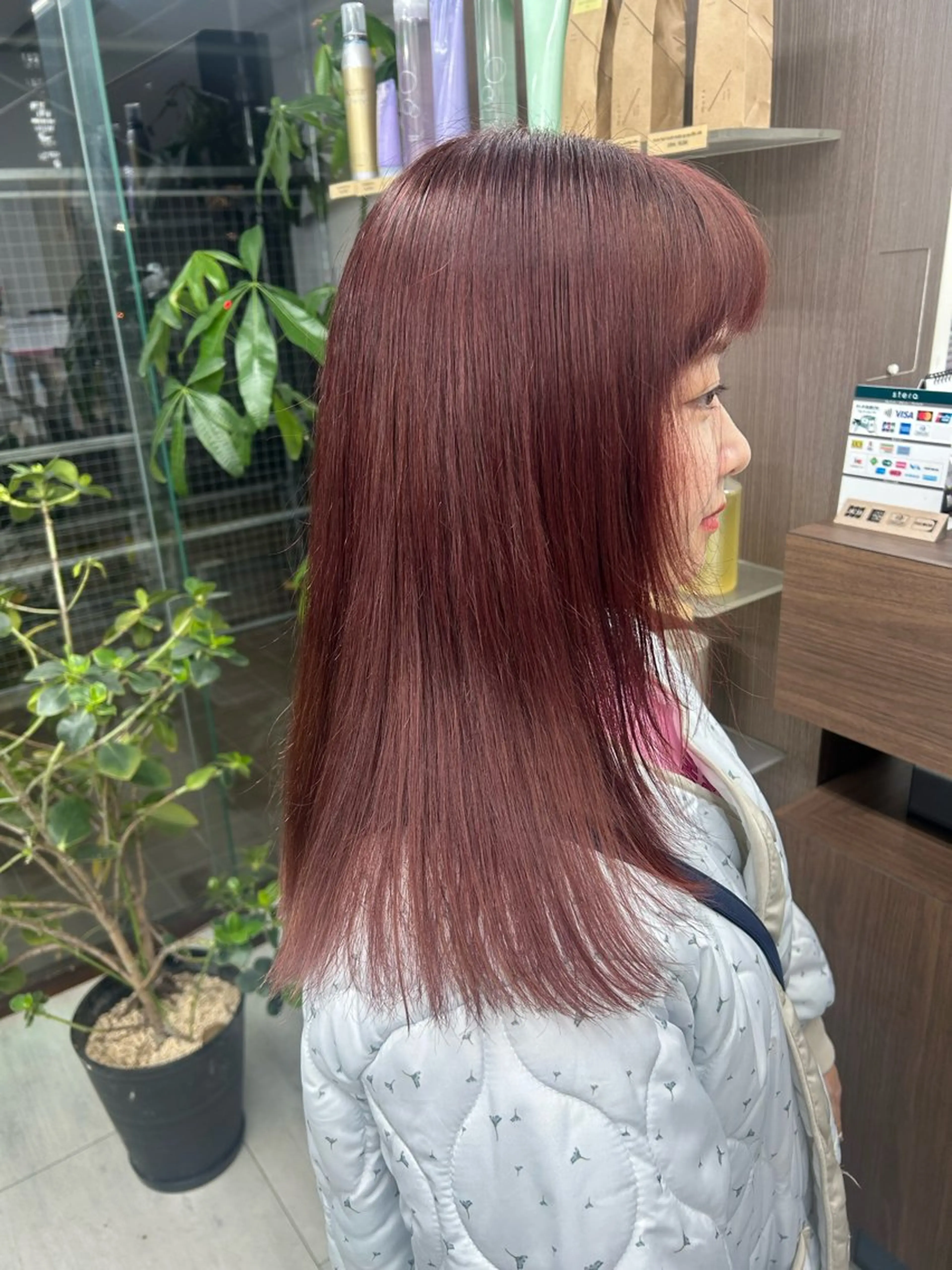 【色持ちさせたい方オススメ✨】☘️ワンカラー+treatment(お持ち帰りtreatment付)☘️🫧の写真