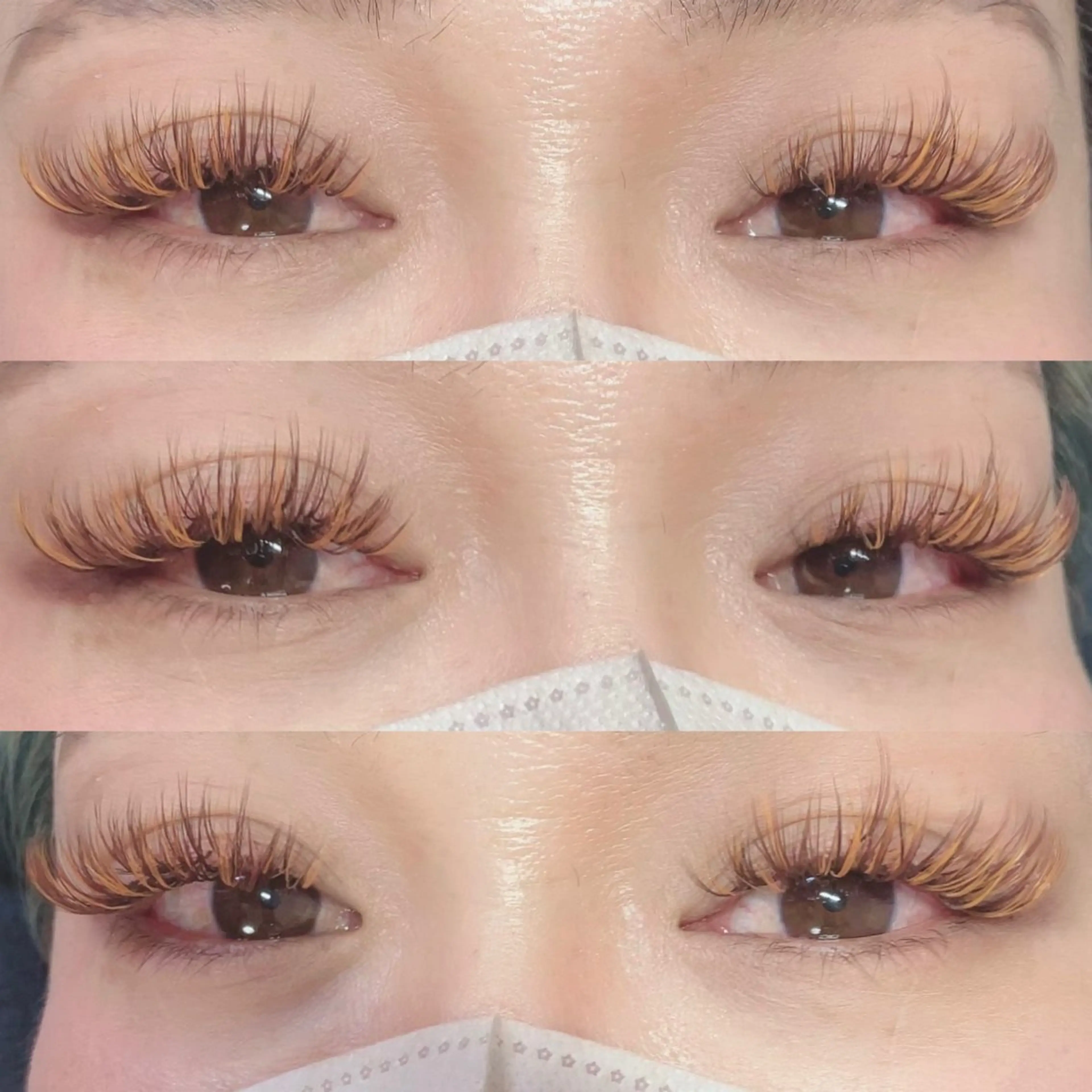 マツエク・マツパ 付け放題 カラーマツエク ボリュームラッシュ マツエク linda lashesのマツエク・マツパデザイン