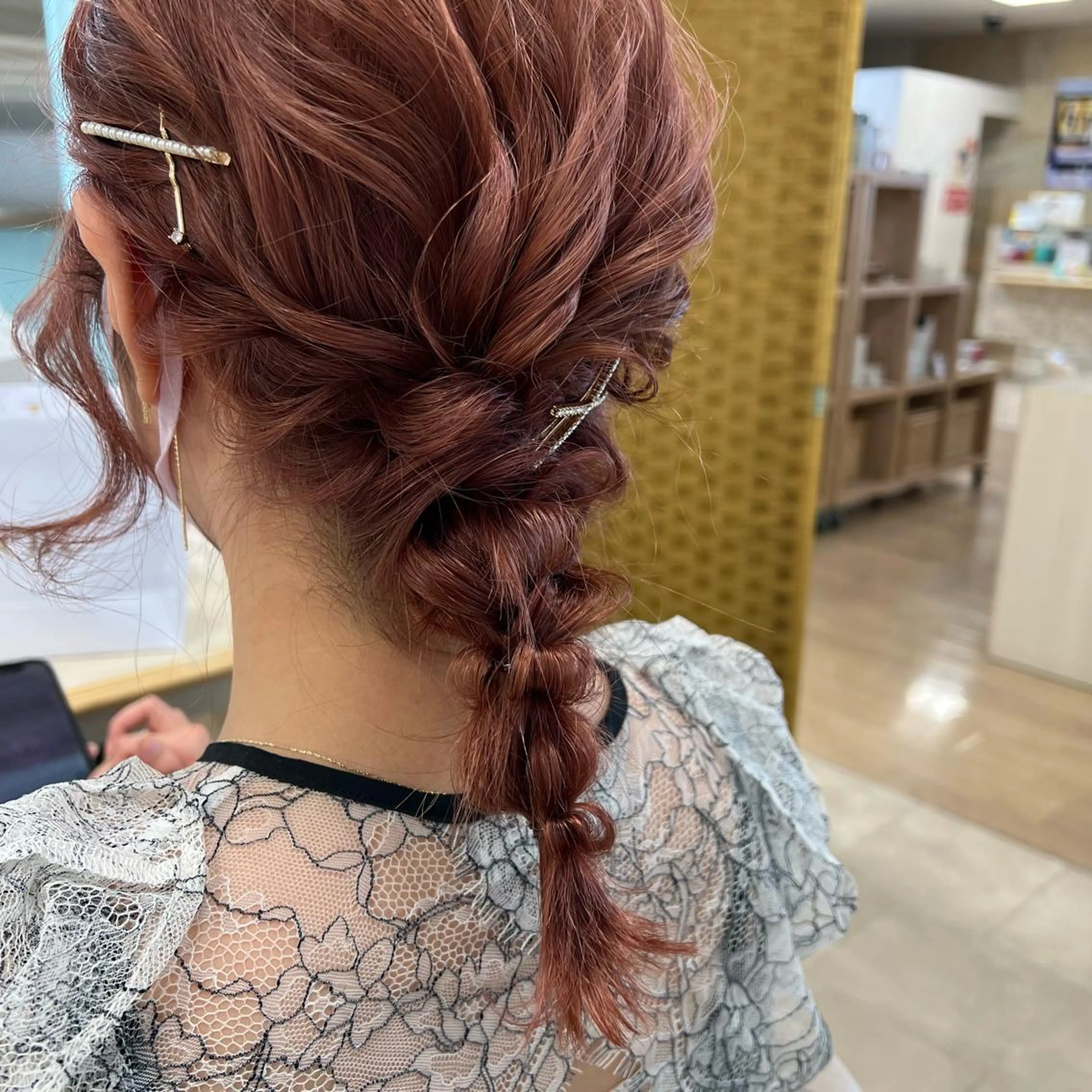ヘアアレンジ ヘアセット 似合わせ.ﾍｱｾｯﾄ 得意🌹井上美沙のヘアスタイル
