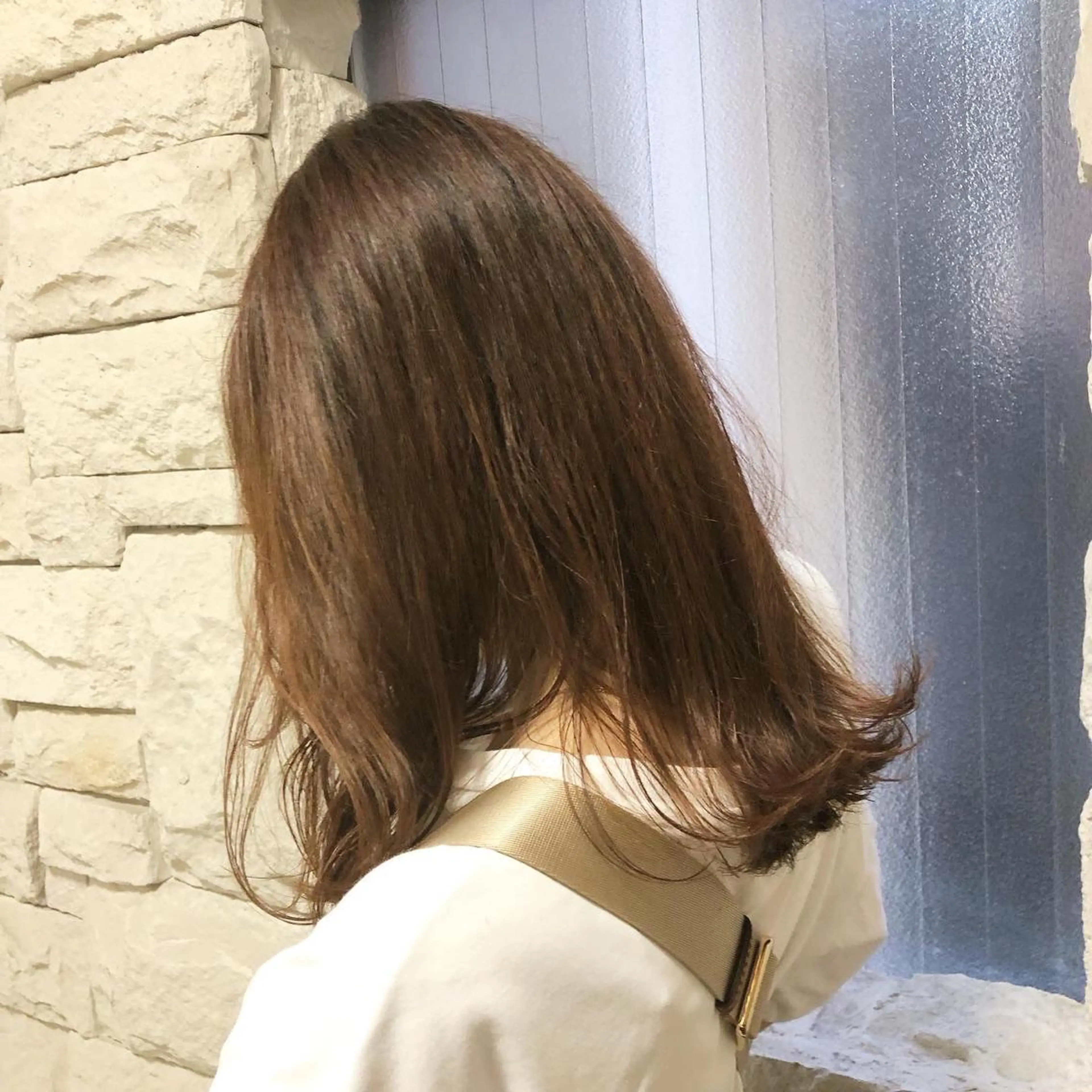 セミロング カラー ヘアアレンジ カット ヘアカラー トリートメント ainico+所属・メンズ特化✂️栗原 侑也のヘアスタイル