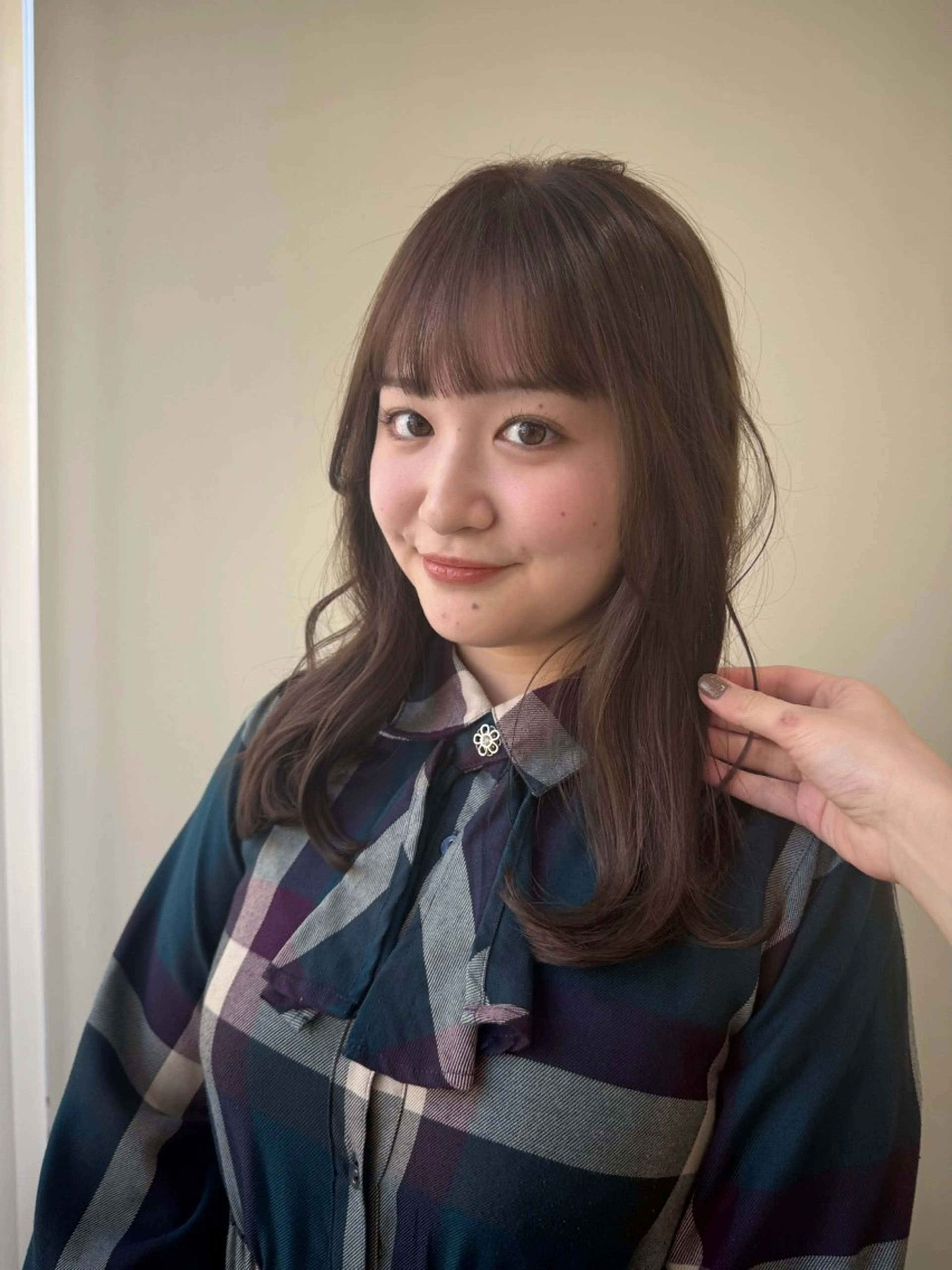 セミロング カラー カット ヘアカラー トリートメント 🩶 AIRA / 透明感カラー 🩶のヘアスタイル