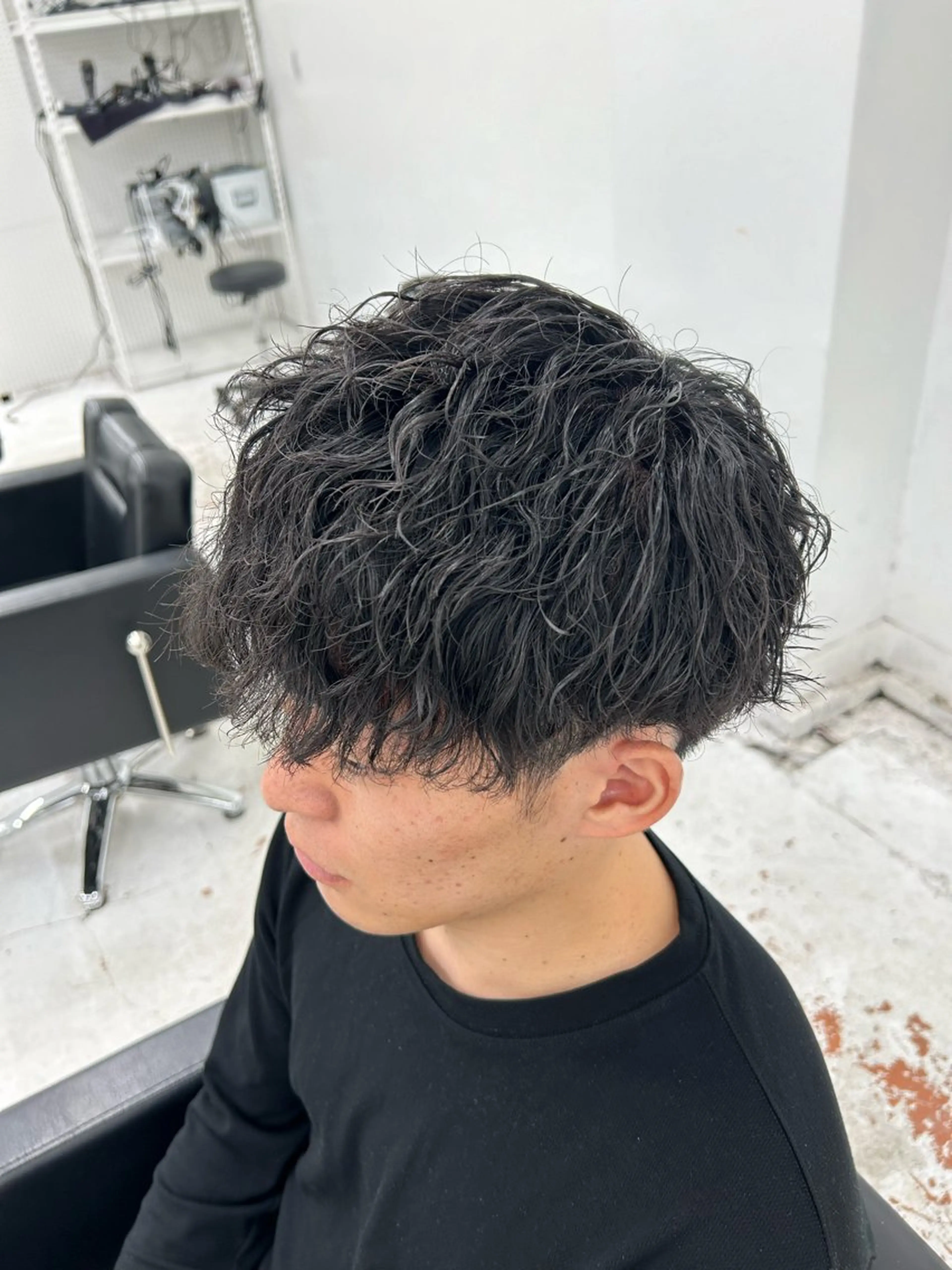 パーマ メンズ 【メンズパーマ特化】 🍏網中勇喜のヘアスタイル