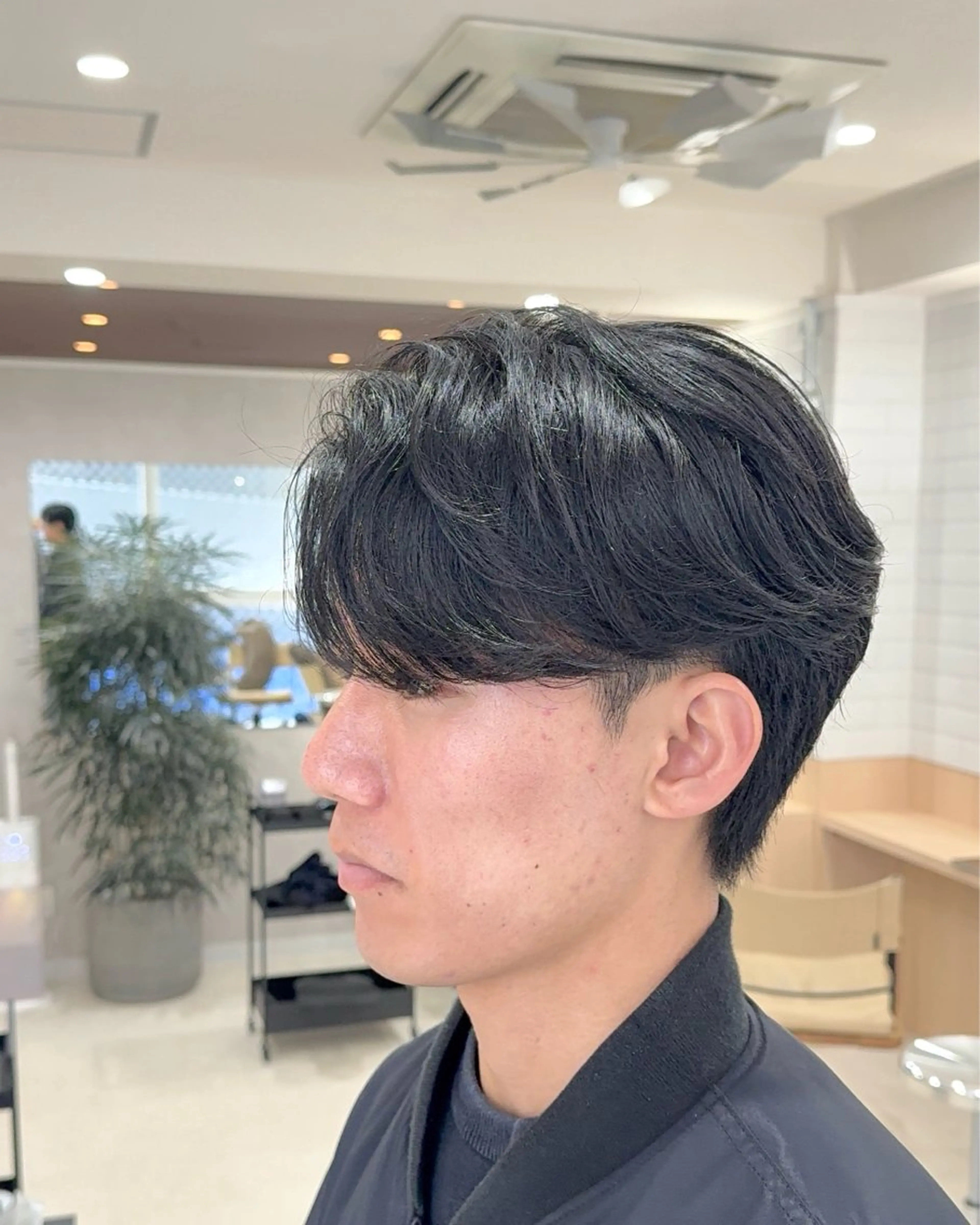 ショート パーマ メンズ カット パーマ トリートメント 【東北メンズヘア1 位受賞🥇】本間祐太のヘアスタイル