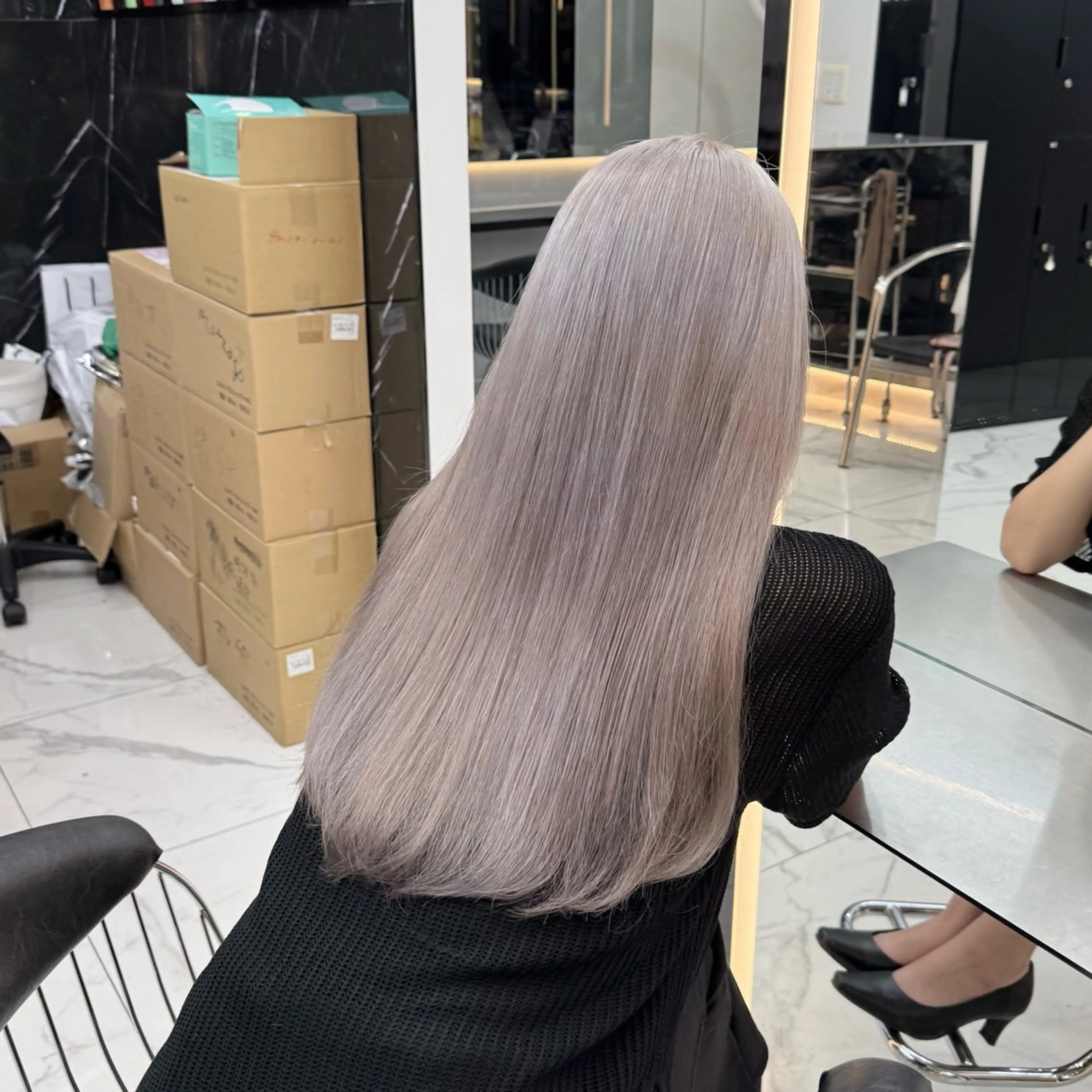 ロング カラー ヘアカラー Lapis渋谷本店 Rikoのヘアスタイル