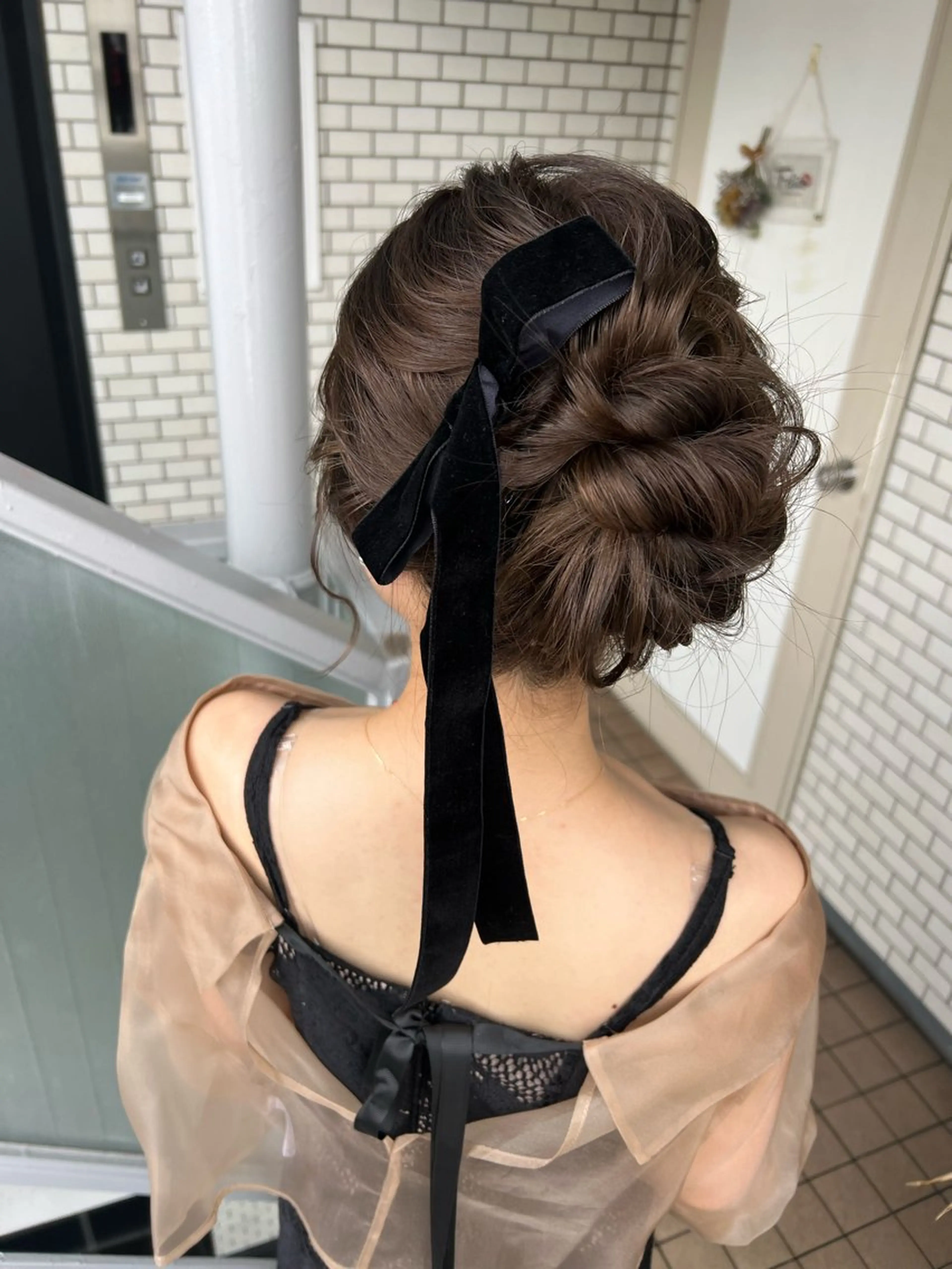 ヘアアレンジ ヘアセット 大人可愛いヘアメイク 💋🧚‍♀️しずかのヘアスタイル