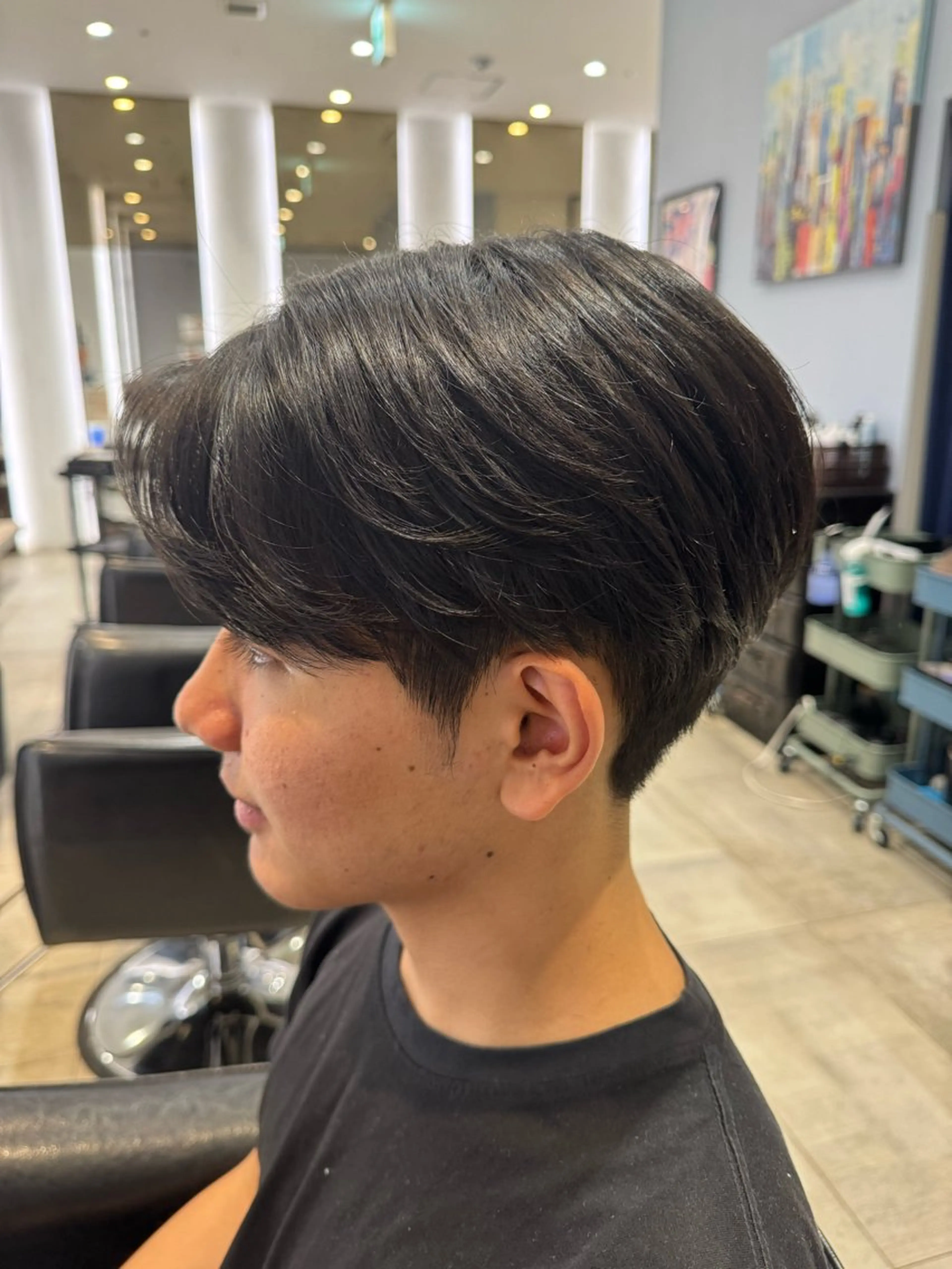 メンズ シールエクステ earth/sayaのヘアスタイル