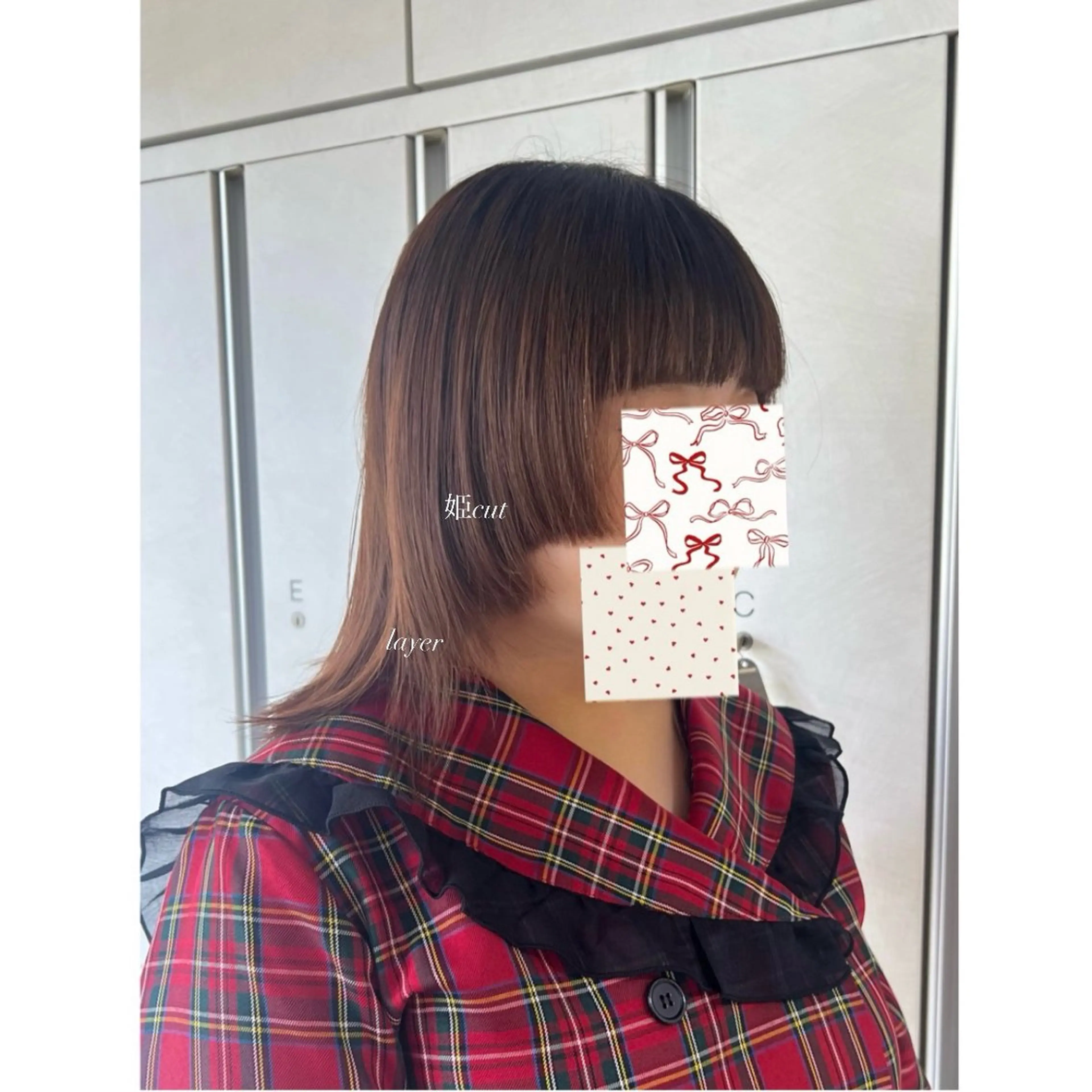 ミディアム 姫カット カット スパ/暖色カラー /白髪染め/ひな🫧のヘアスタイル