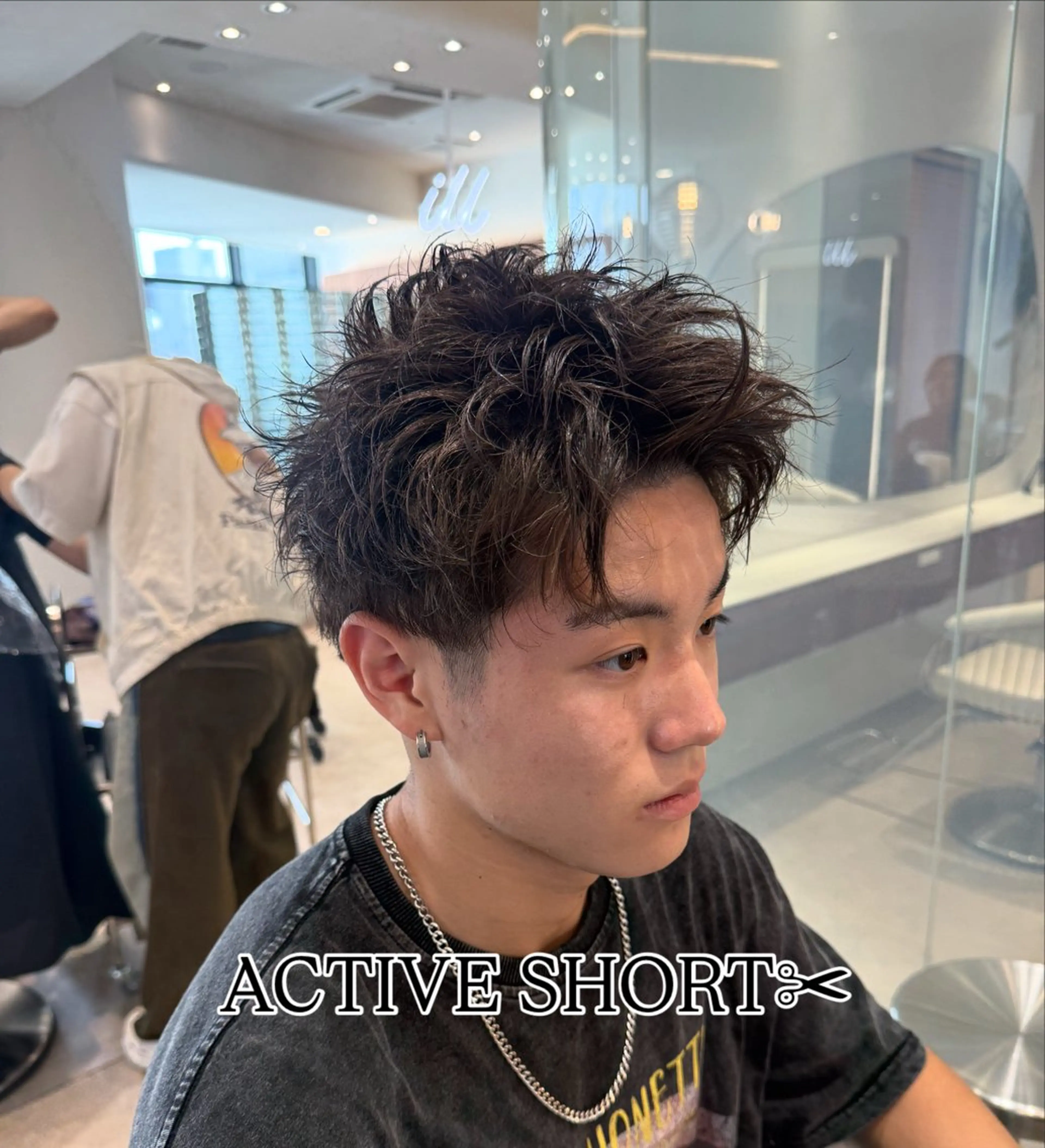 ショート メンズ ショートヘア カット トリートメント メンズカット/パーマ 艶カラーTAIGA︎のヘアスタイル