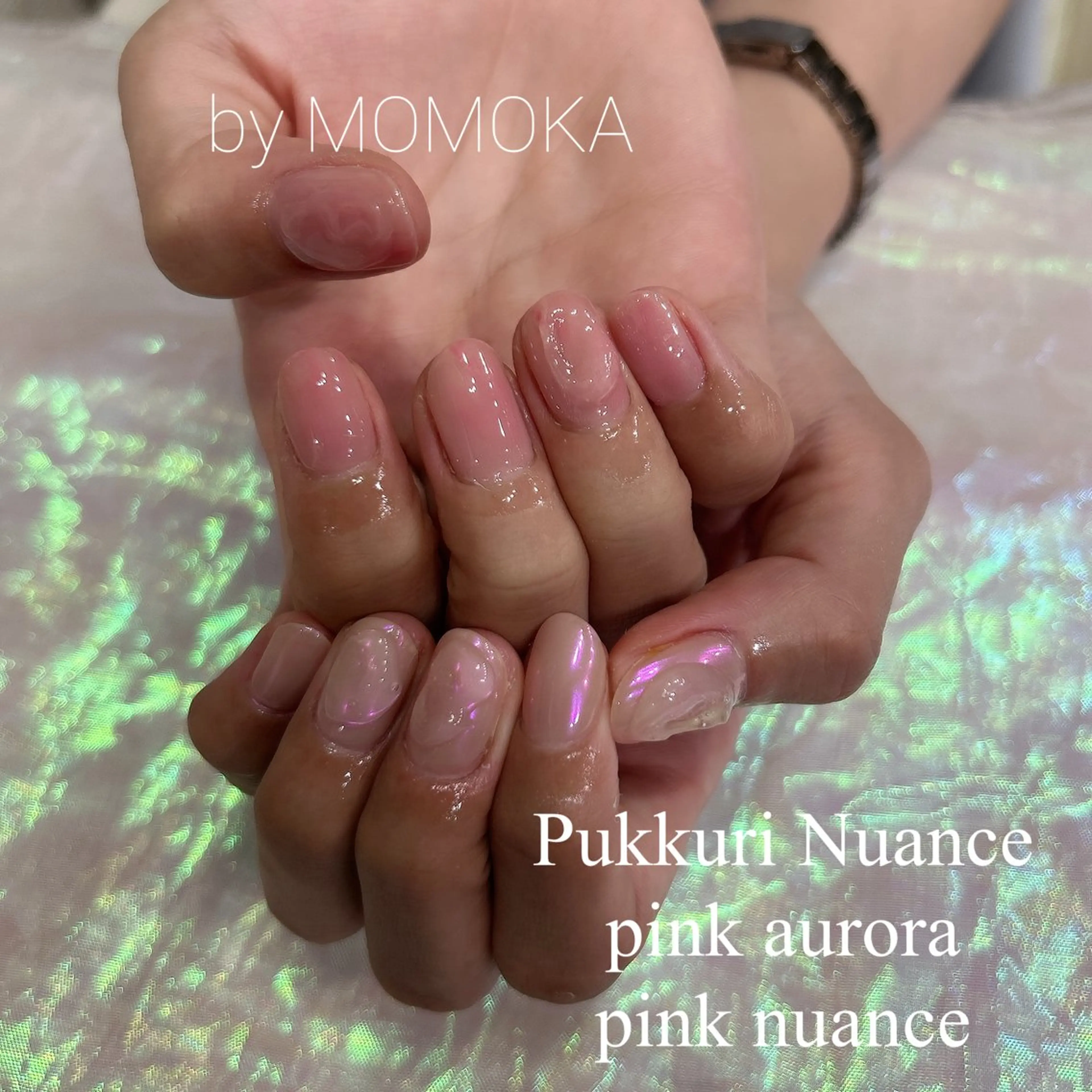 ネイル ぷっくりネイル ハンドネイル momoka_nails所属・Momo Nailsのネイルデザイン