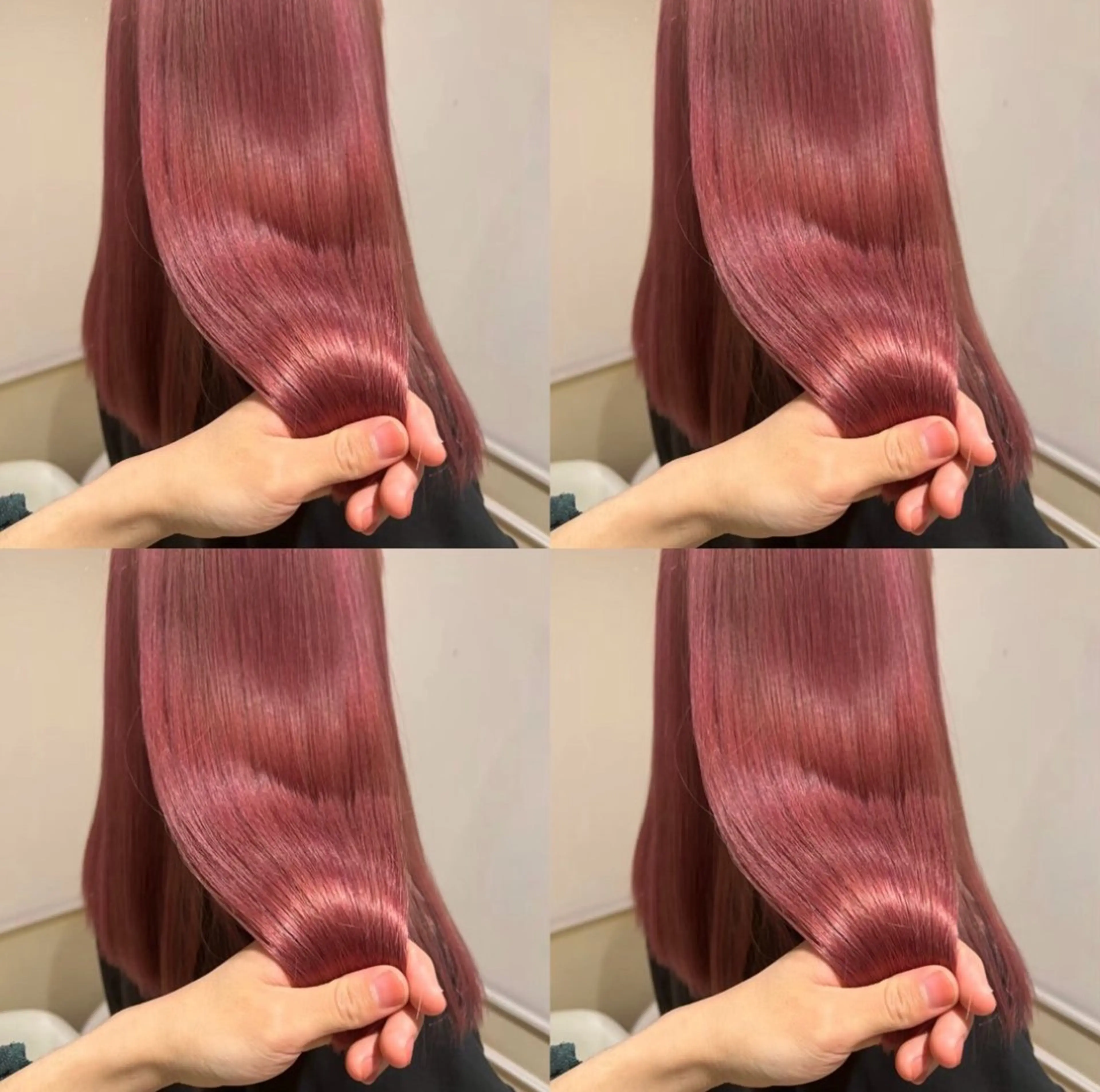 ロング カラー ヘアカラー トリートメント 髪質改善 /美髪矯正🫧ゆたかのヘアスタイル