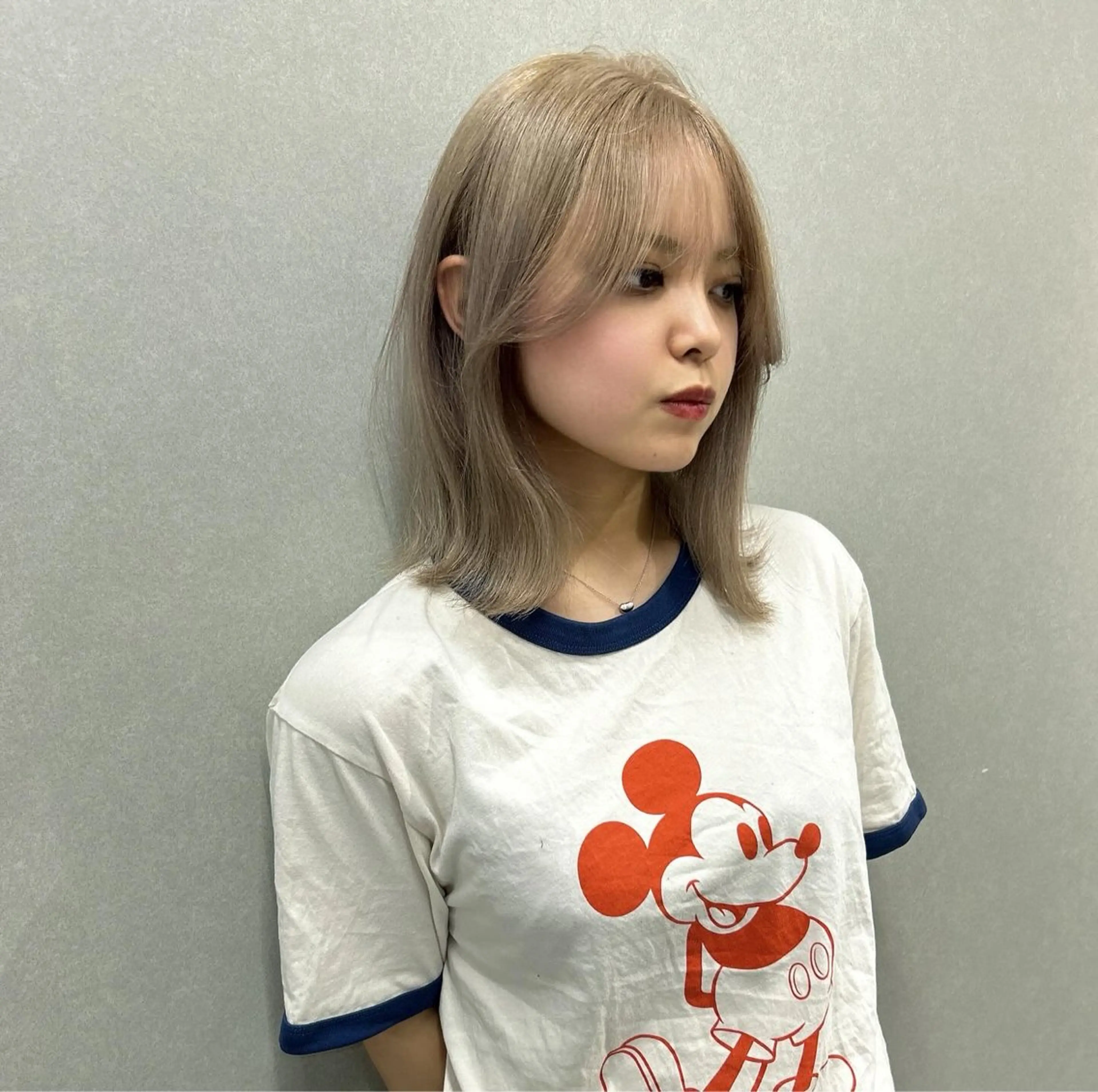 ミディアム カラー ヘアカラー 🌟龍明🌟福岡 ハイトーン🌟のヘアスタイル