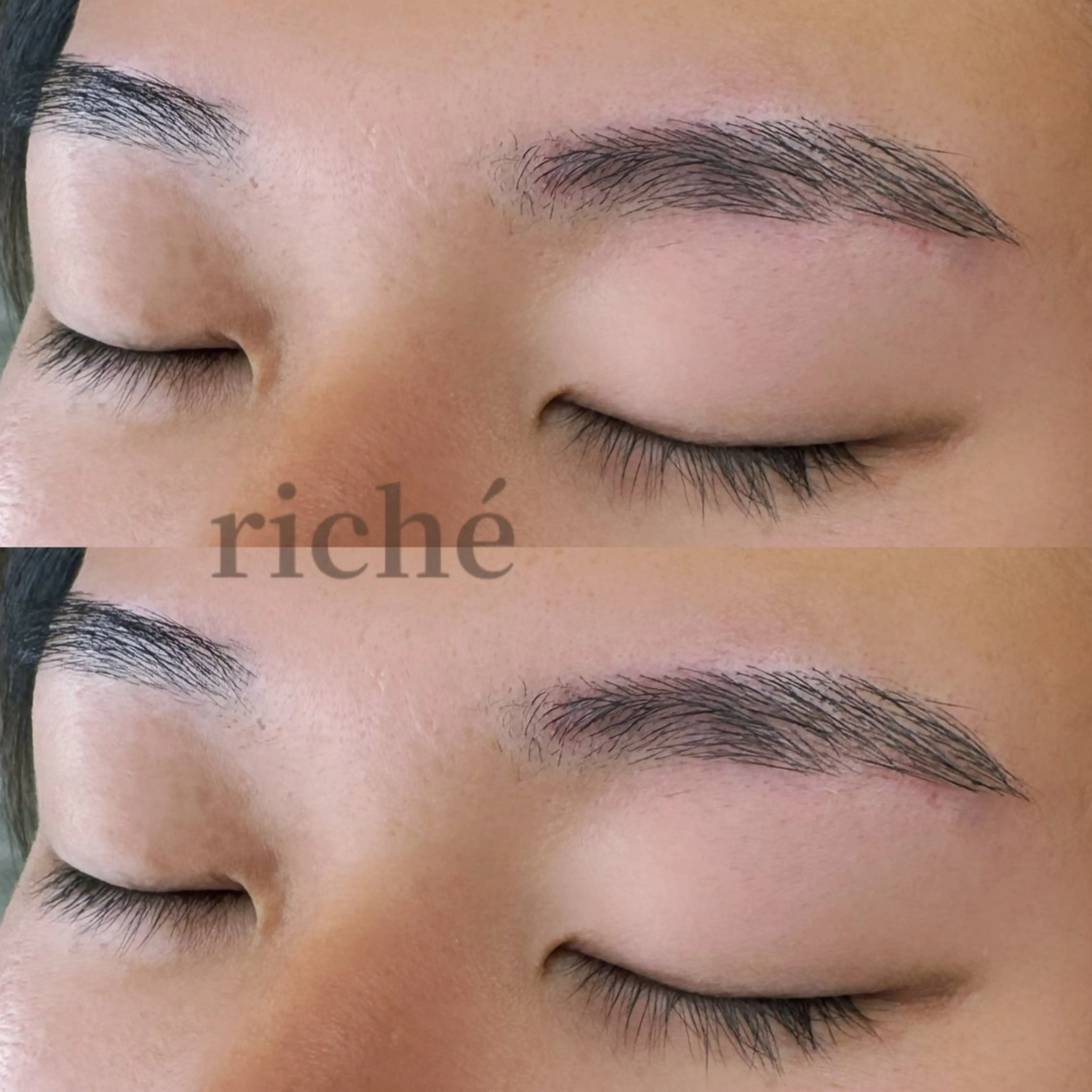 アイブロウ riche akariのマツエク・マツパデザイン