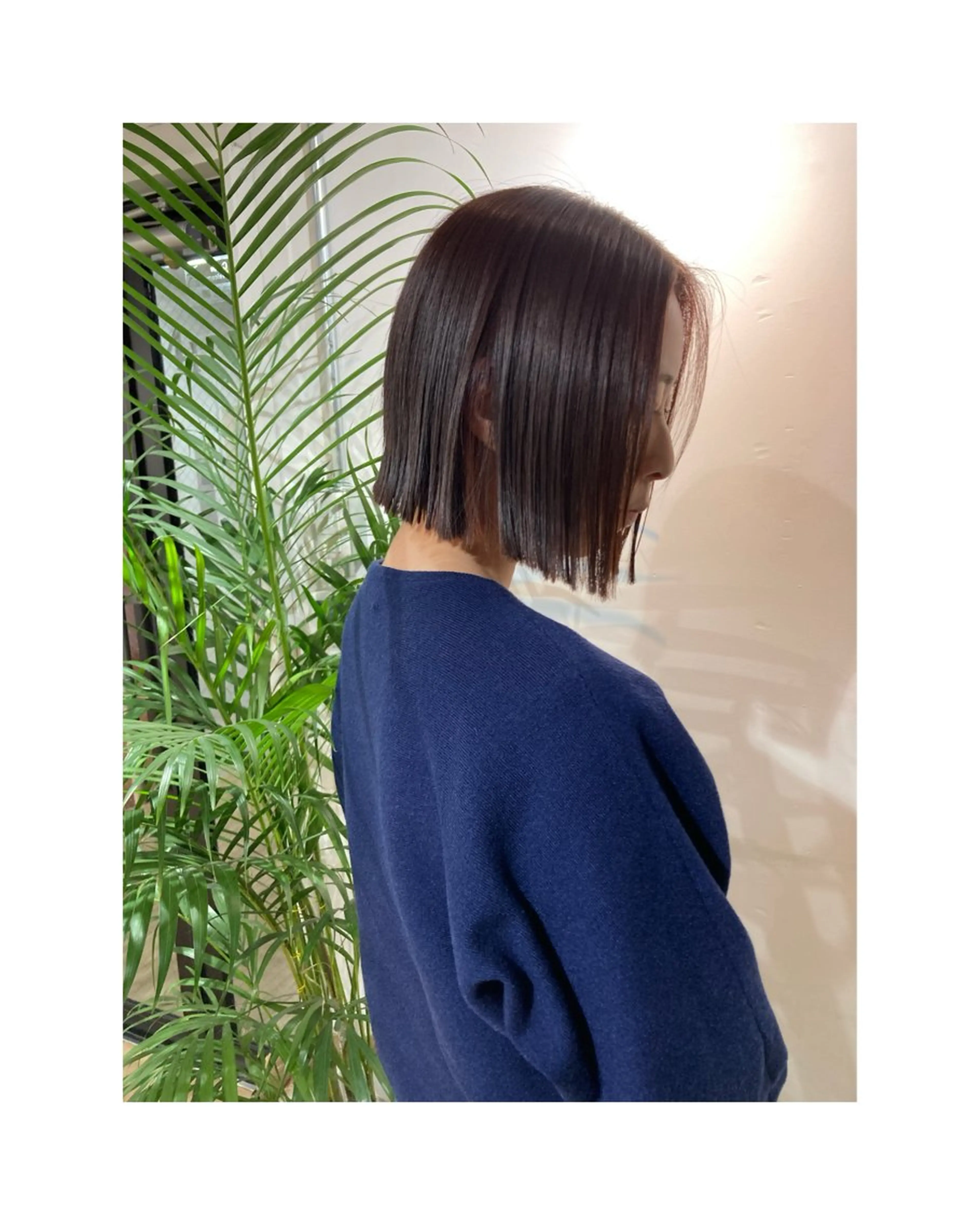 ショート 切りっぱなしボブ ボブ カット ヘアカラー トリートメント 『Zen』 juraのヘアスタイル