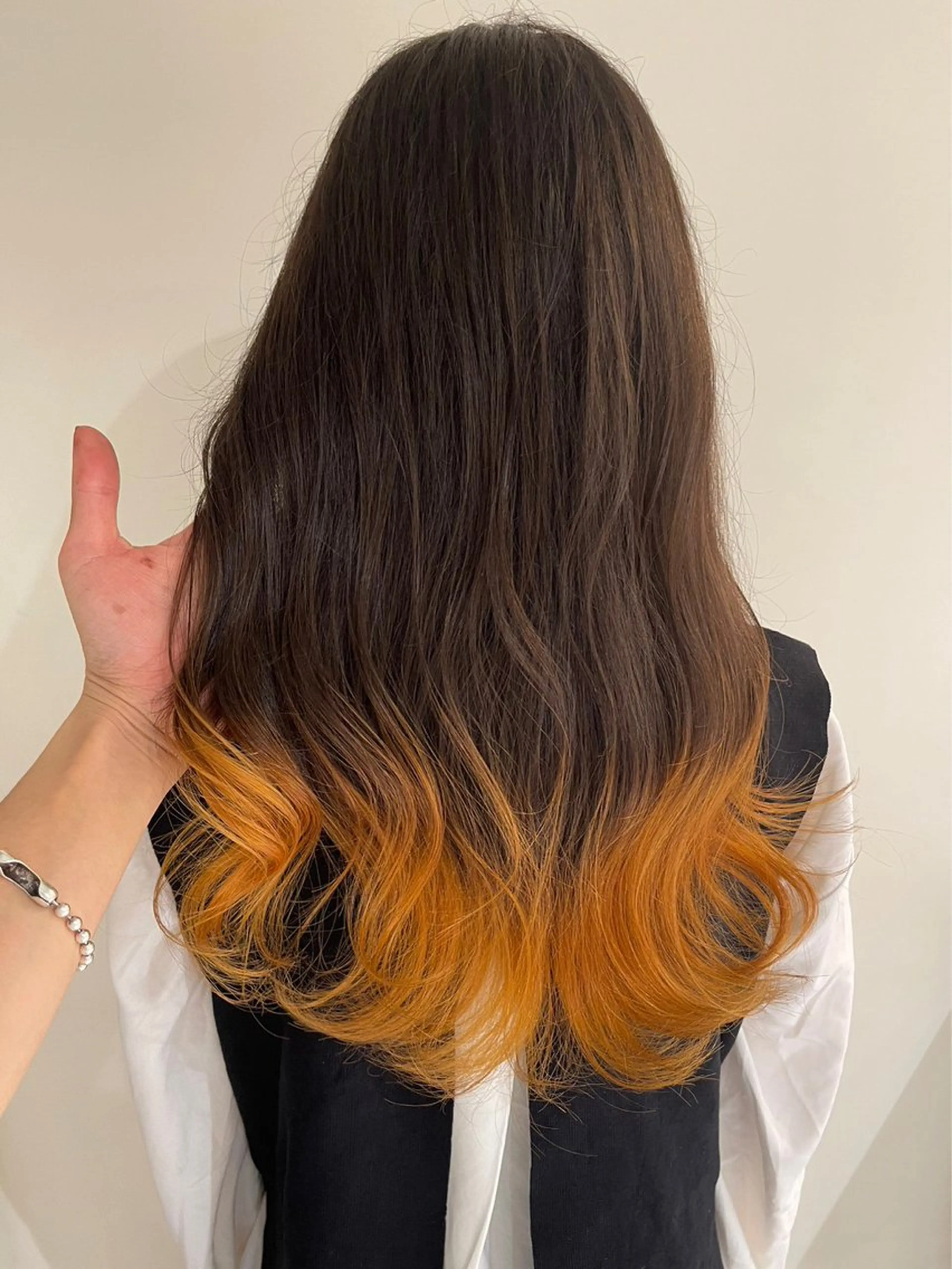 ロング カラー パーマ ロング amble luxe 髪質改善 💕のヘアスタイル