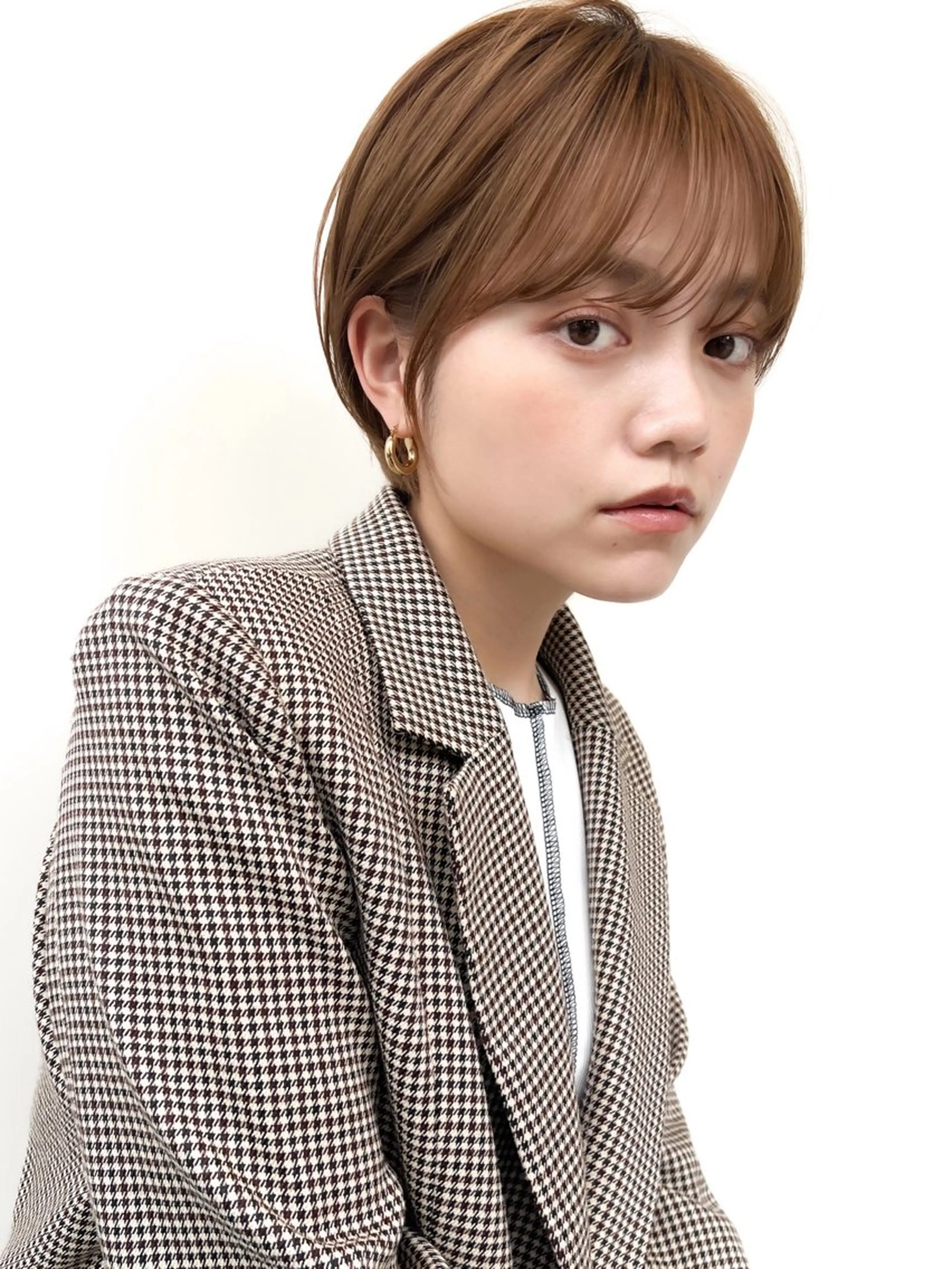 ショート 金碇 祐羽人のヘアスタイル